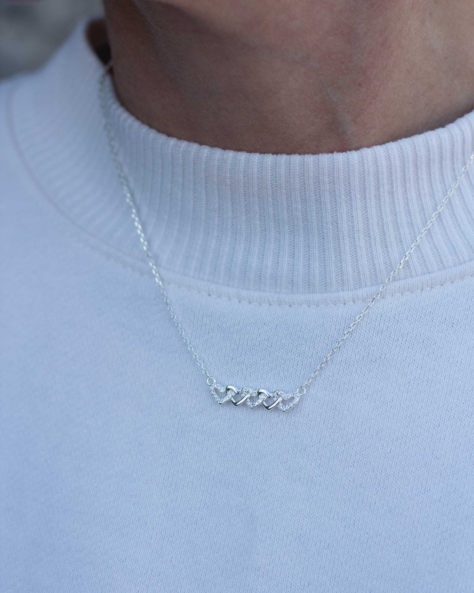 Linked Hearts Necklace • Always With You