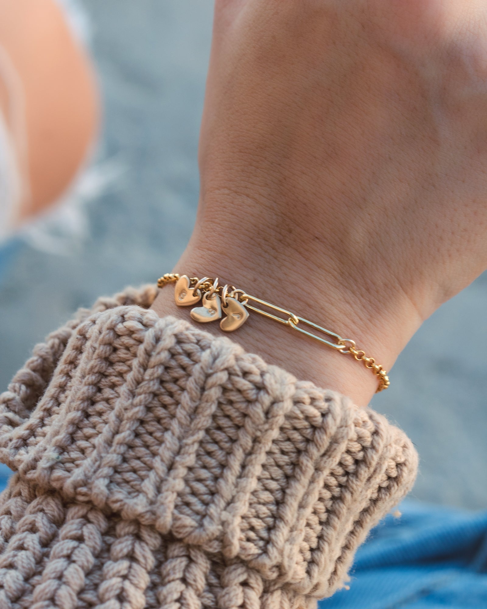 Linked Bracelet • Grandmother & Granddaughter