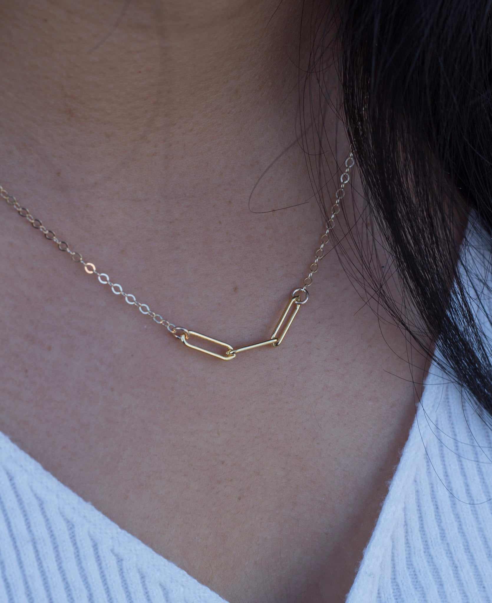 Linked Necklace • Thank You