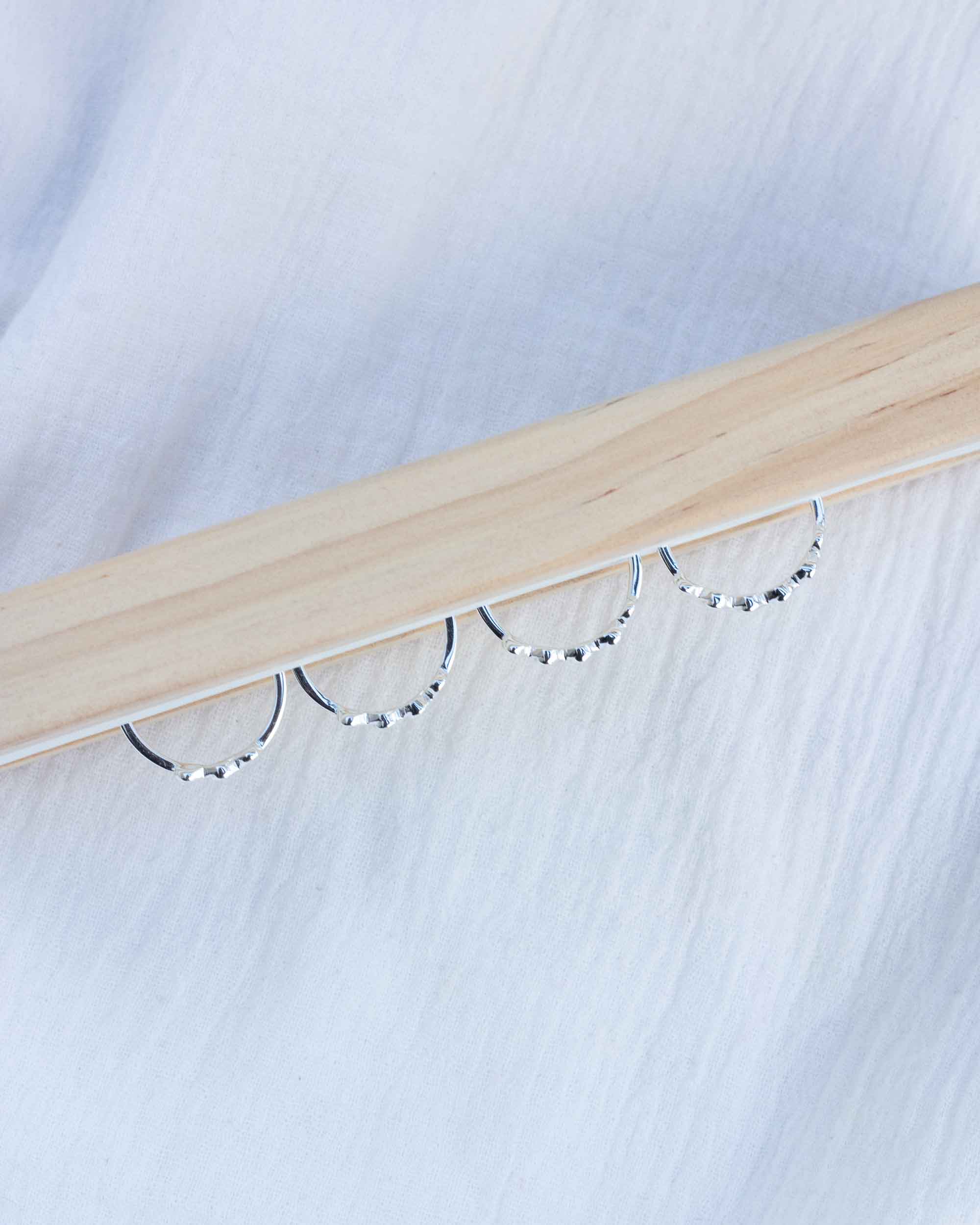 Linked Hearts Ring • Dog Mom