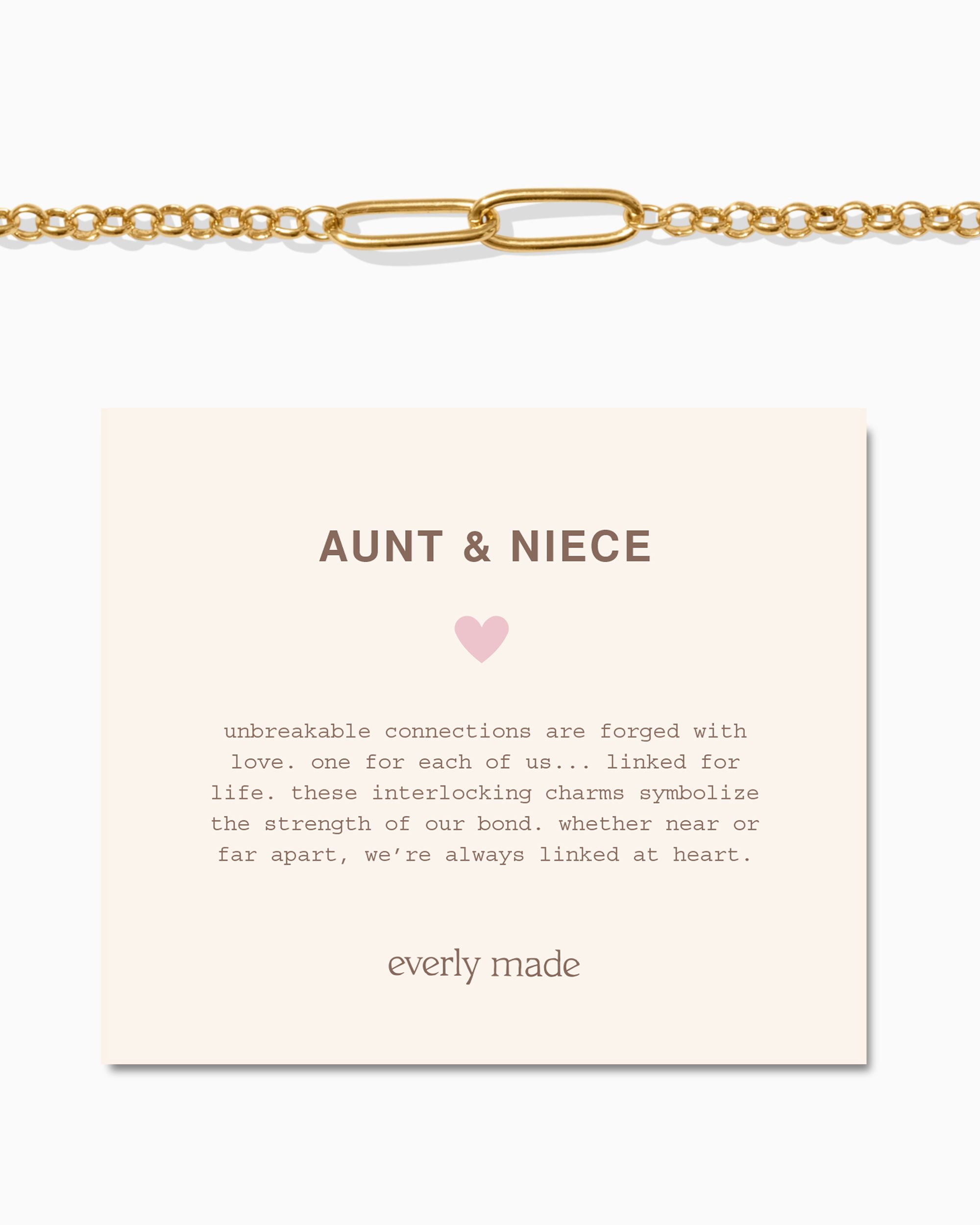 Linked Bracelet • Aunt & Niece