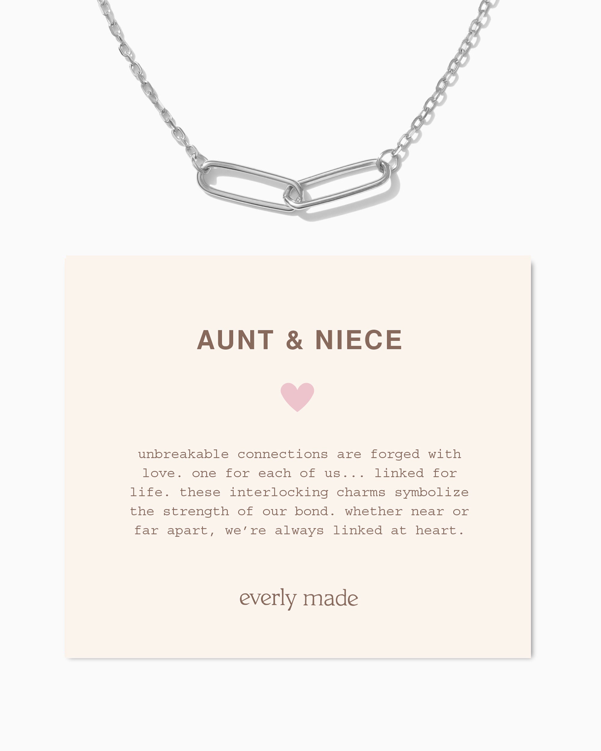 Linked Necklace • Aunt & Niece