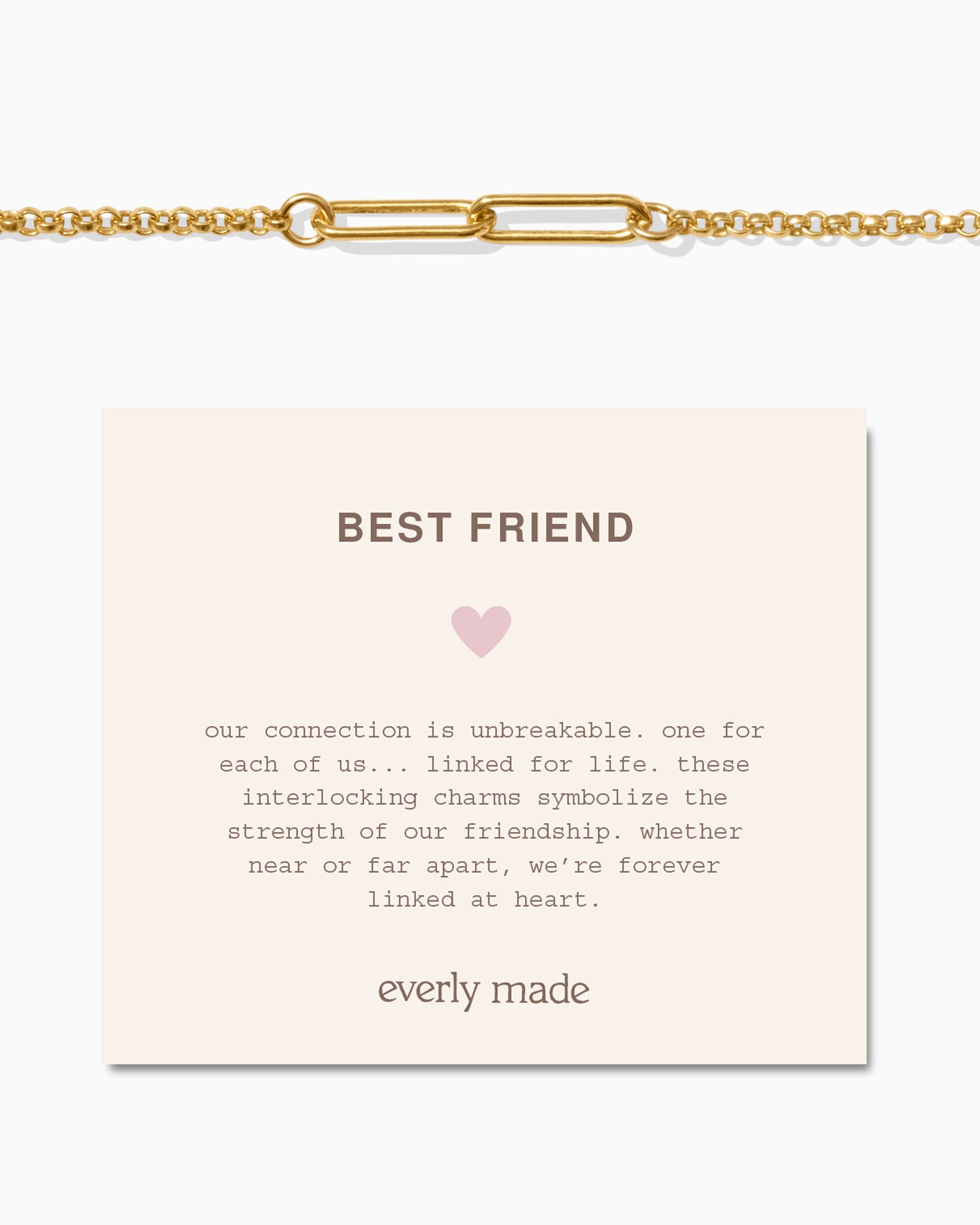 Linked Bracelet • Best Friend