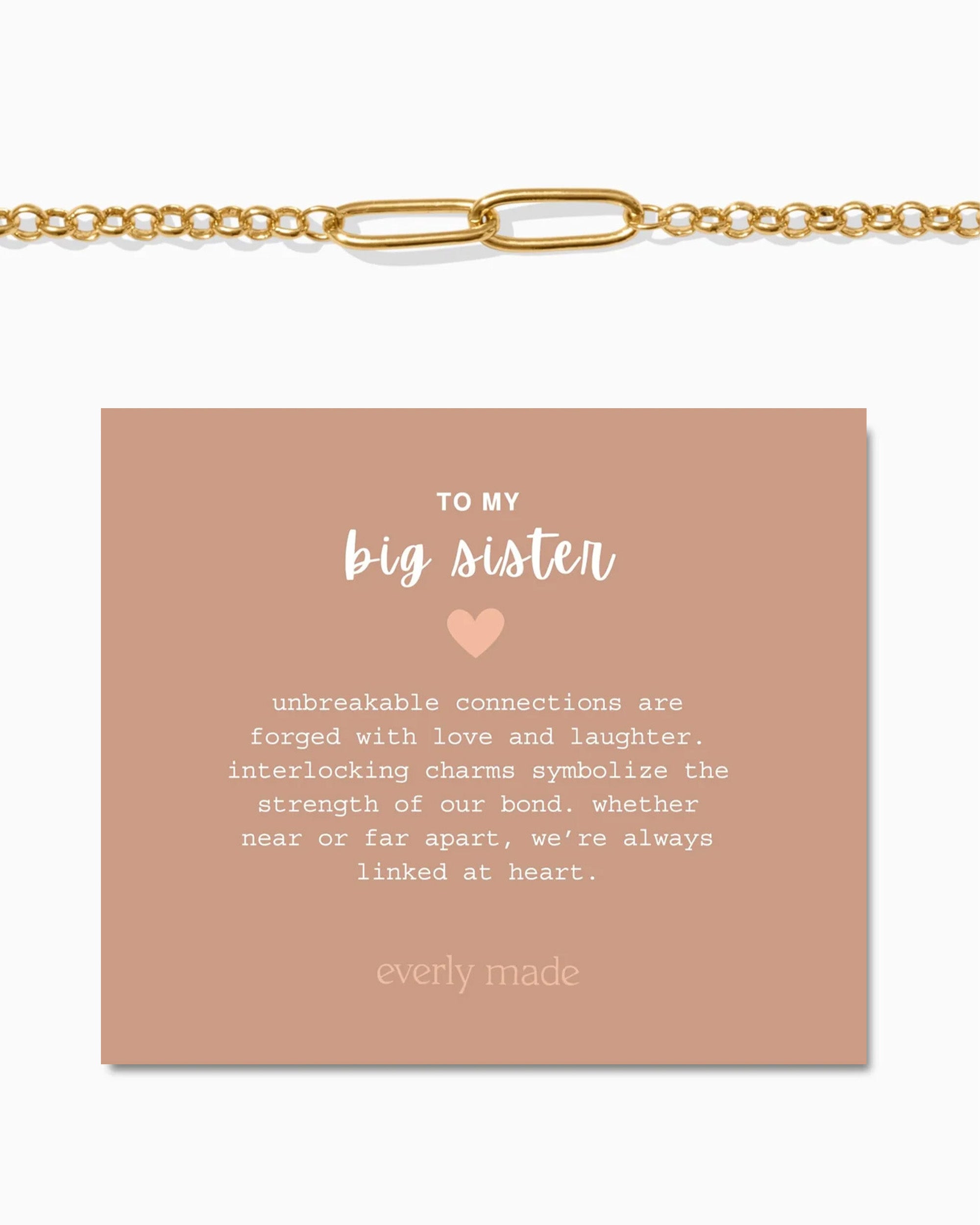 Linked Bracelet • Big Sister