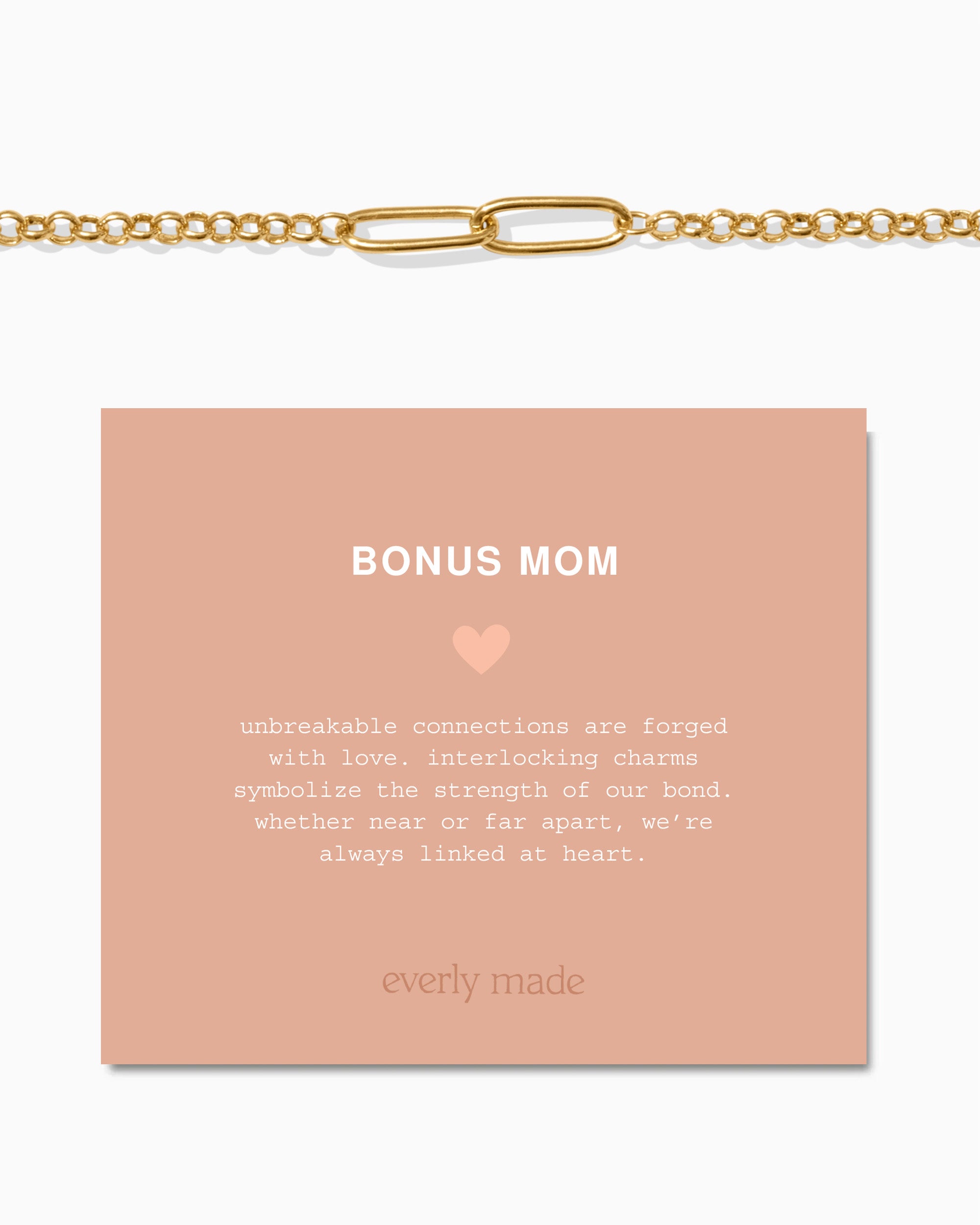 Linked Bracelet • Bonus Mom