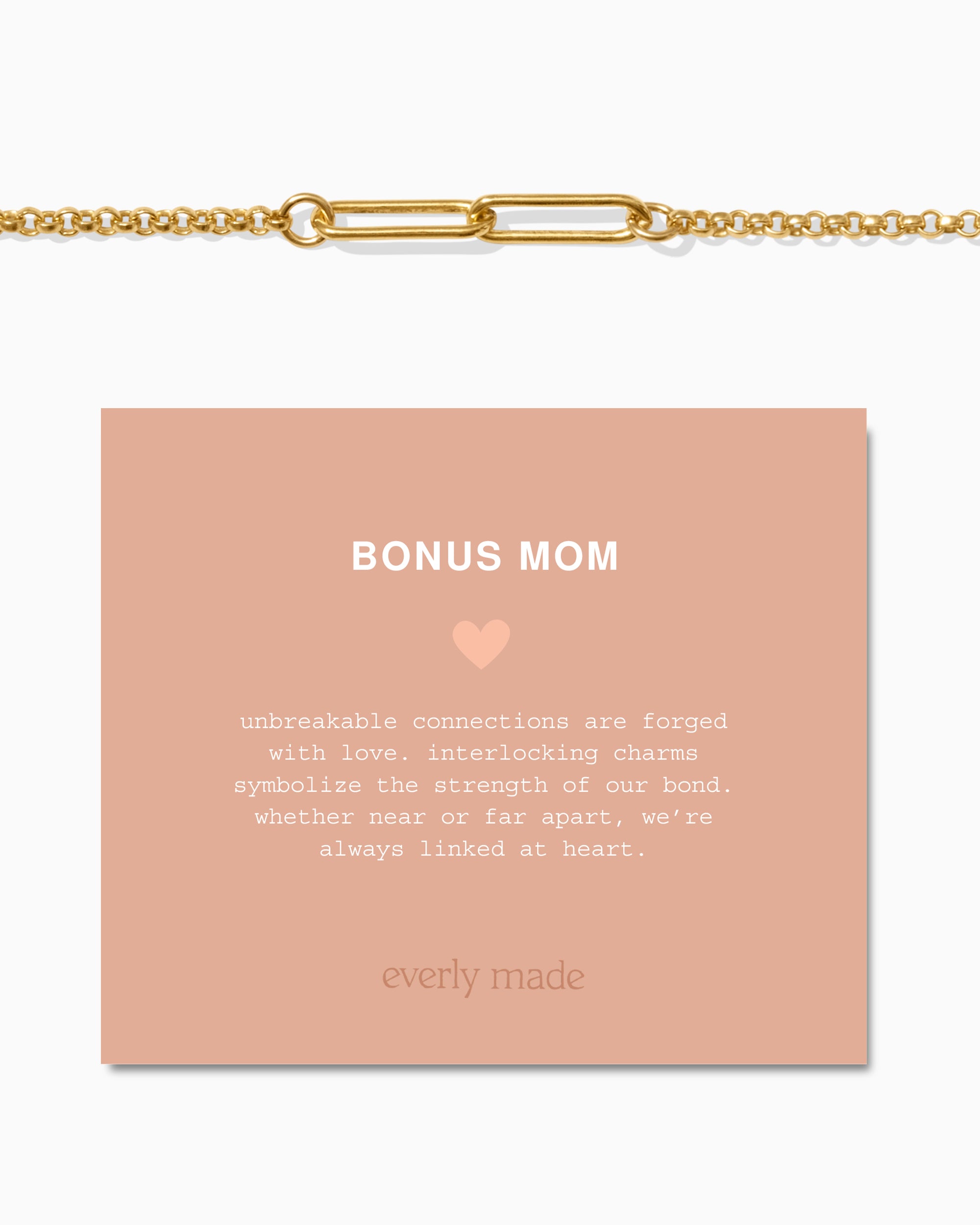 Linked Bracelet • Bonus Mom