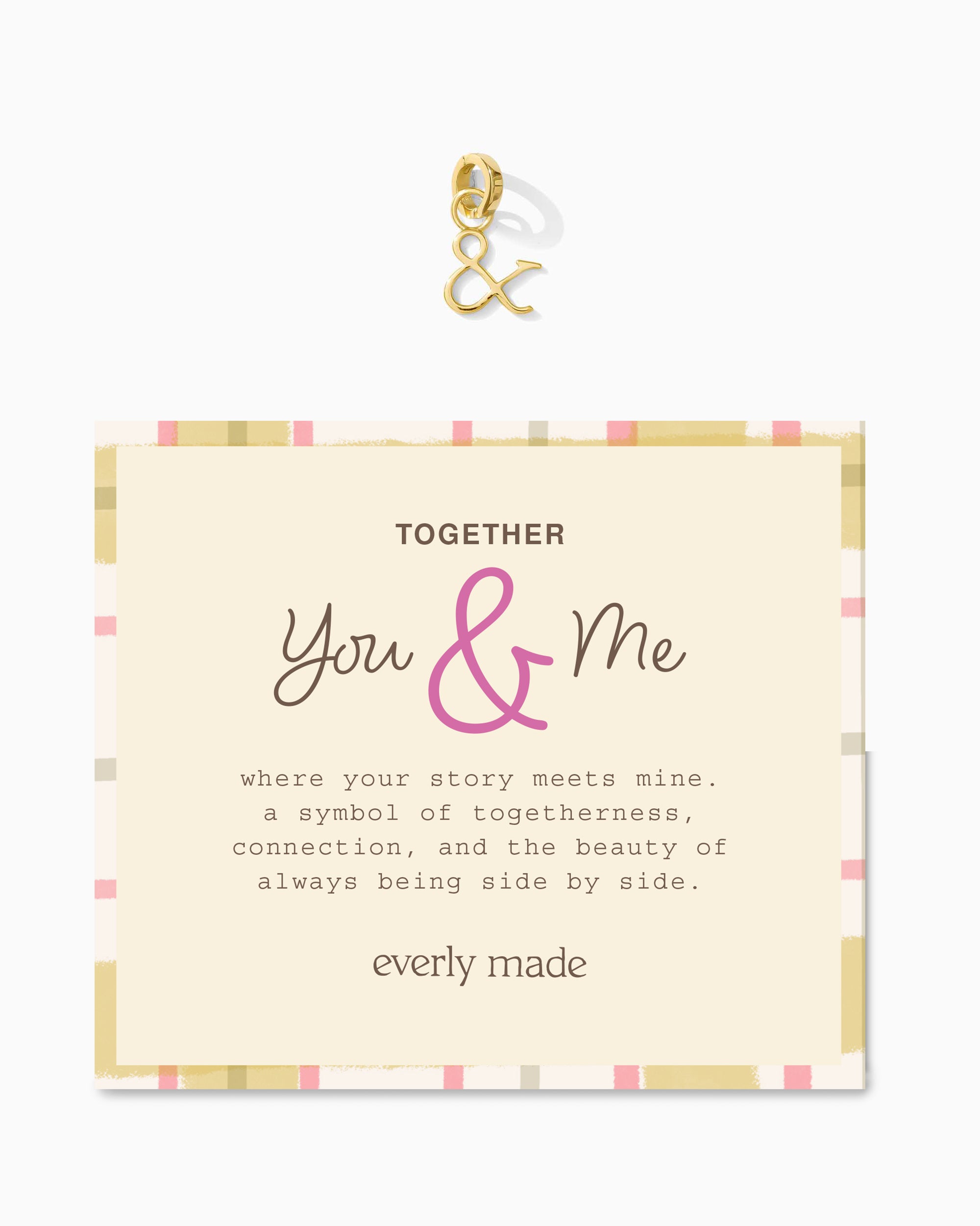 Ampersand Clarke Charm