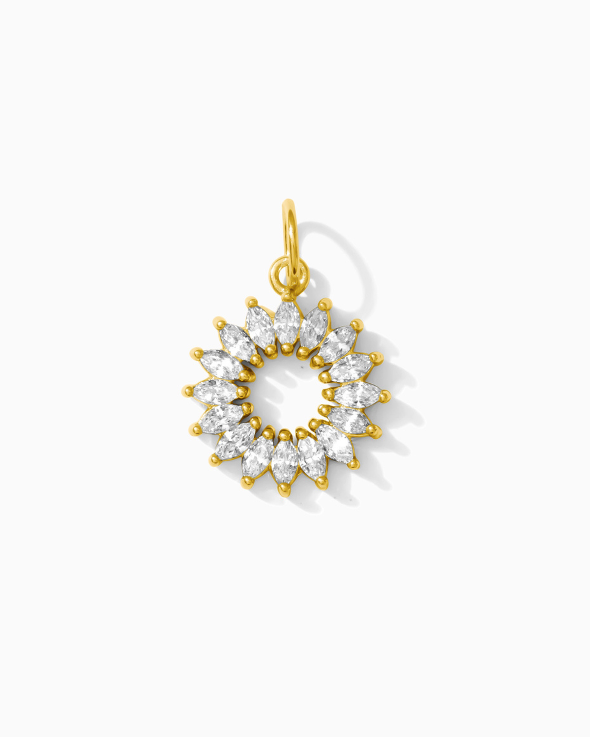 Marquise Sun Charm (Final Sale)