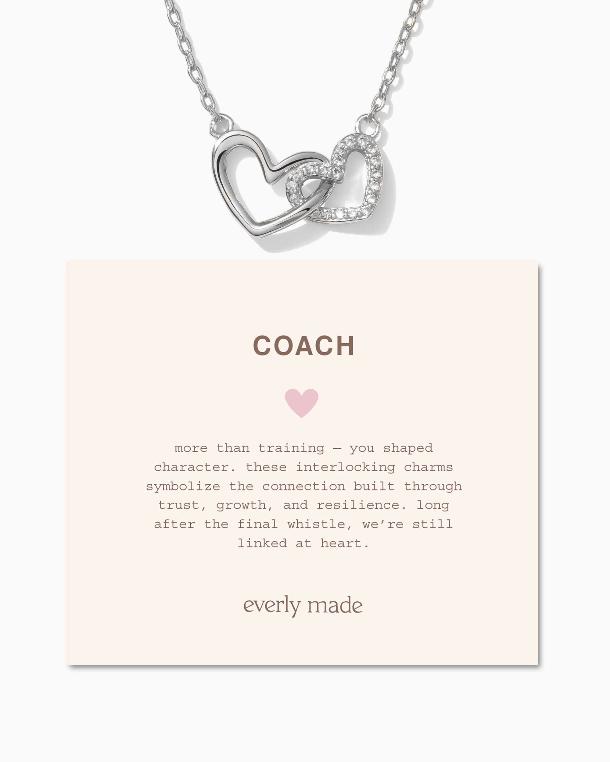 Linked Hearts Necklace • Coach