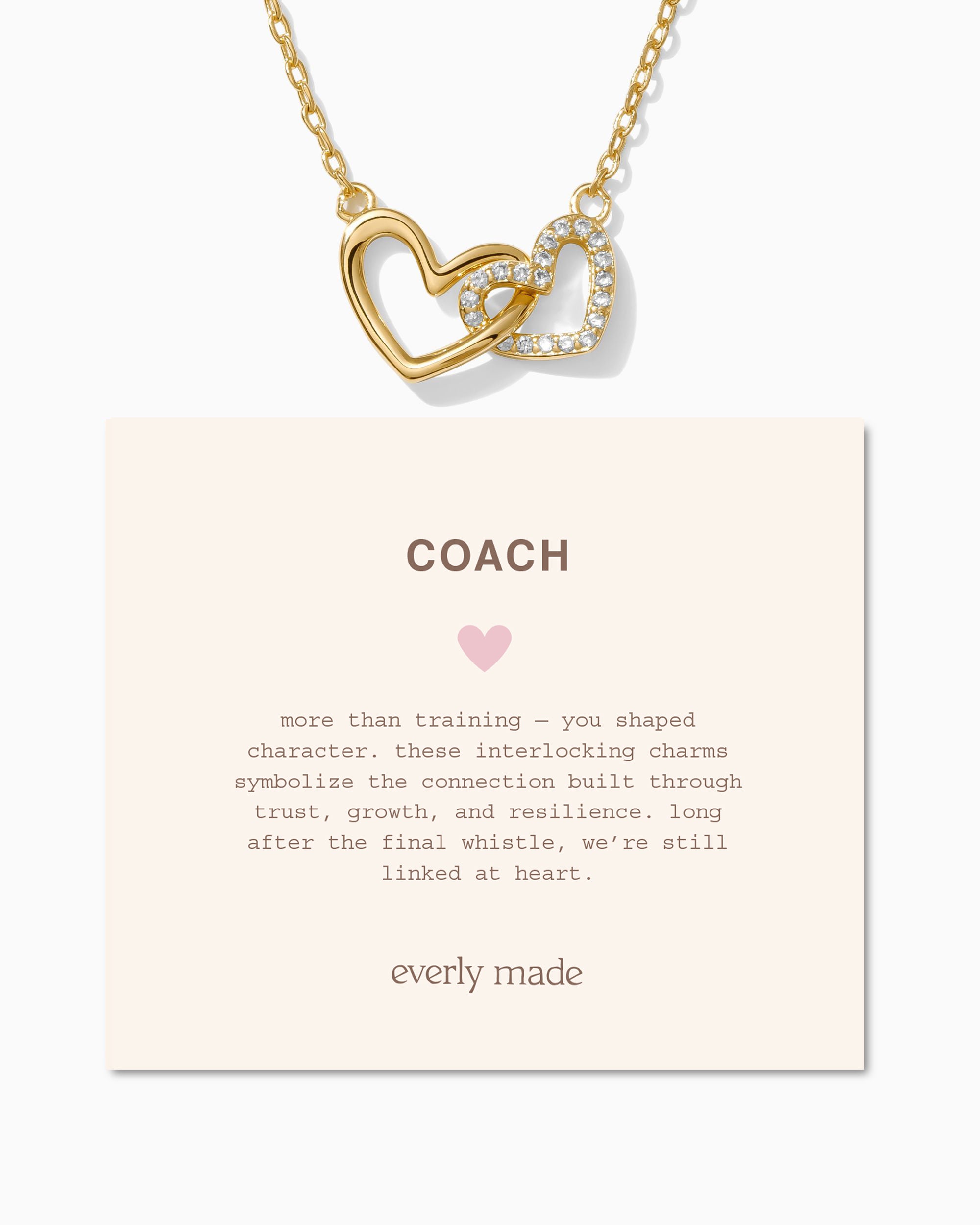Linked Hearts Necklace • Coach - Main Image