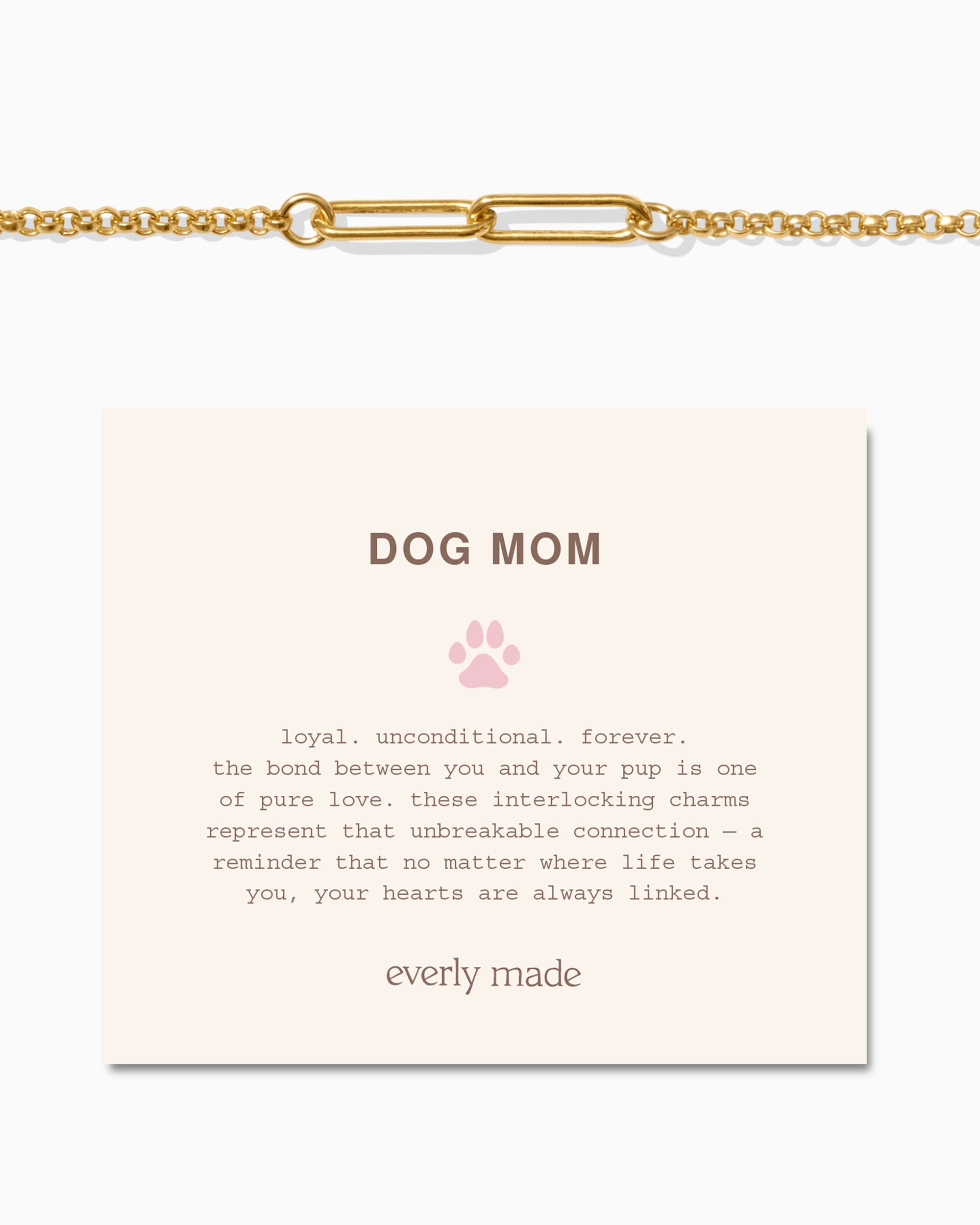 Linked Bracelet • Dog Mom