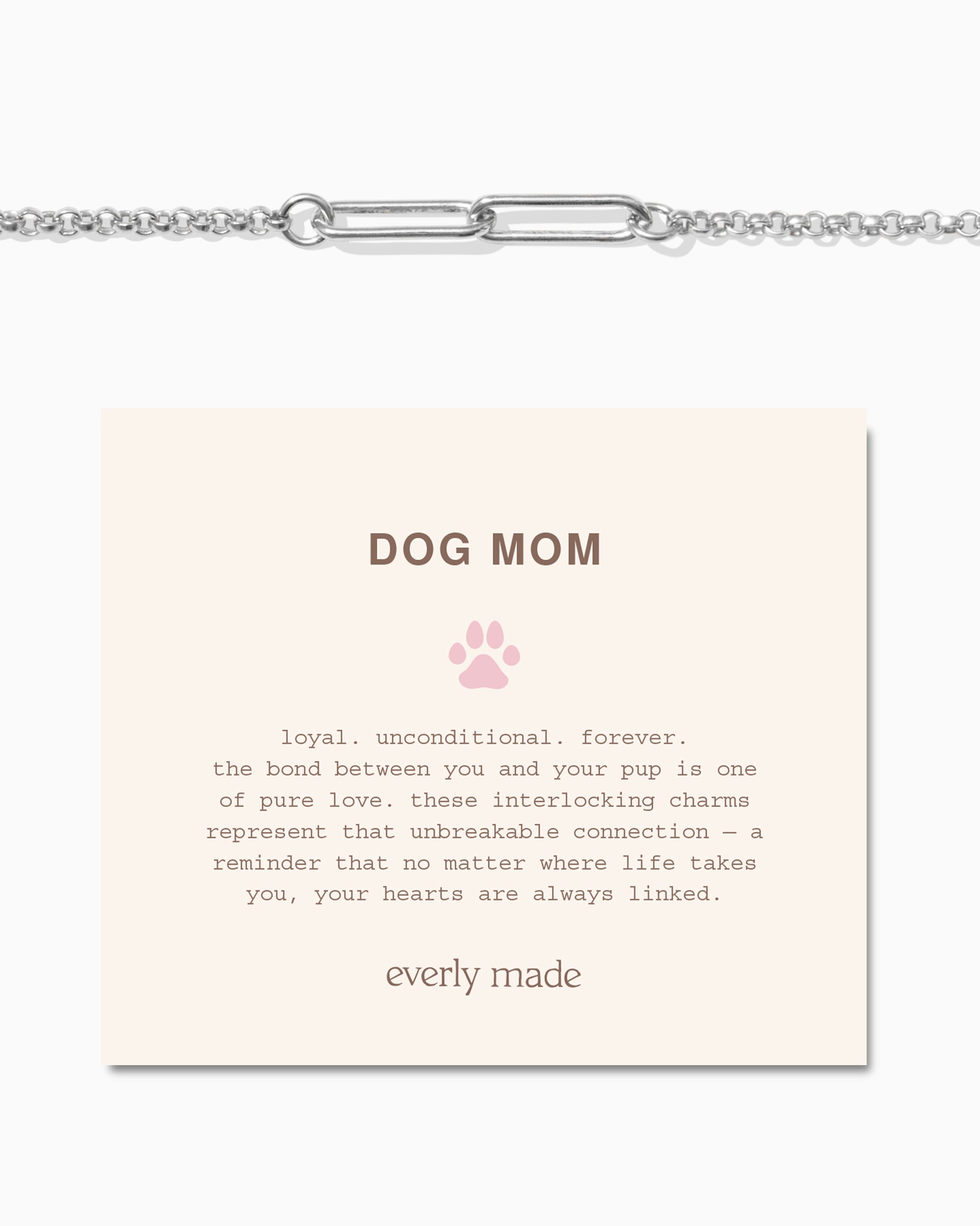 Linked Bracelet • Dog Mom