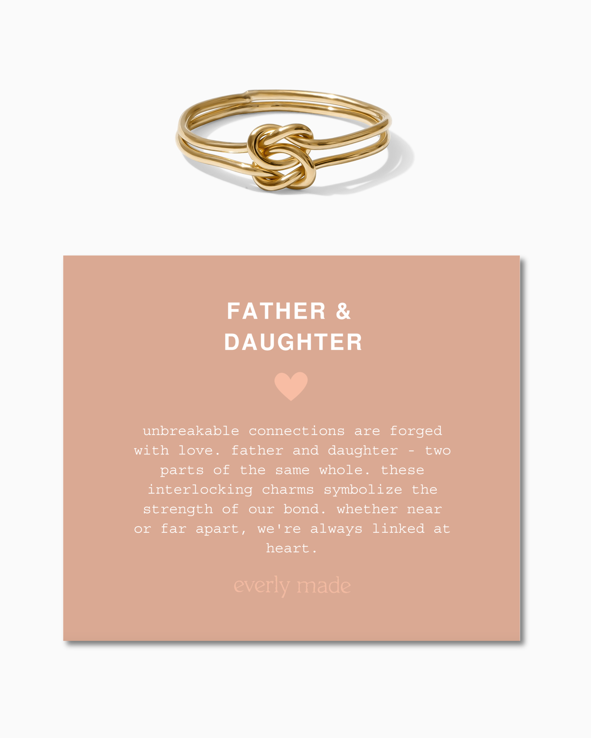 Linked Ring • Father Daughter Everly Made