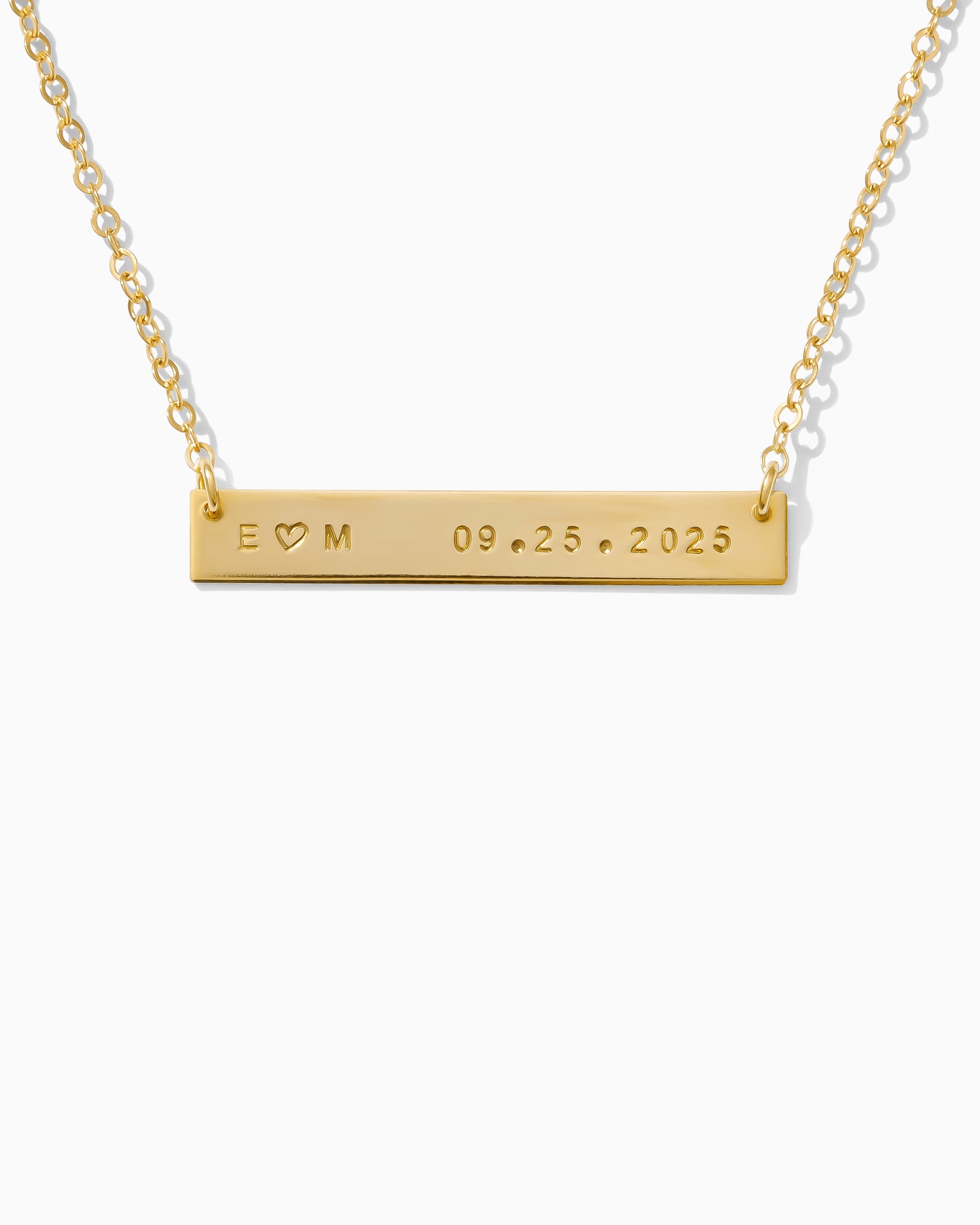 Sweetheart | Classic Bar Necklace