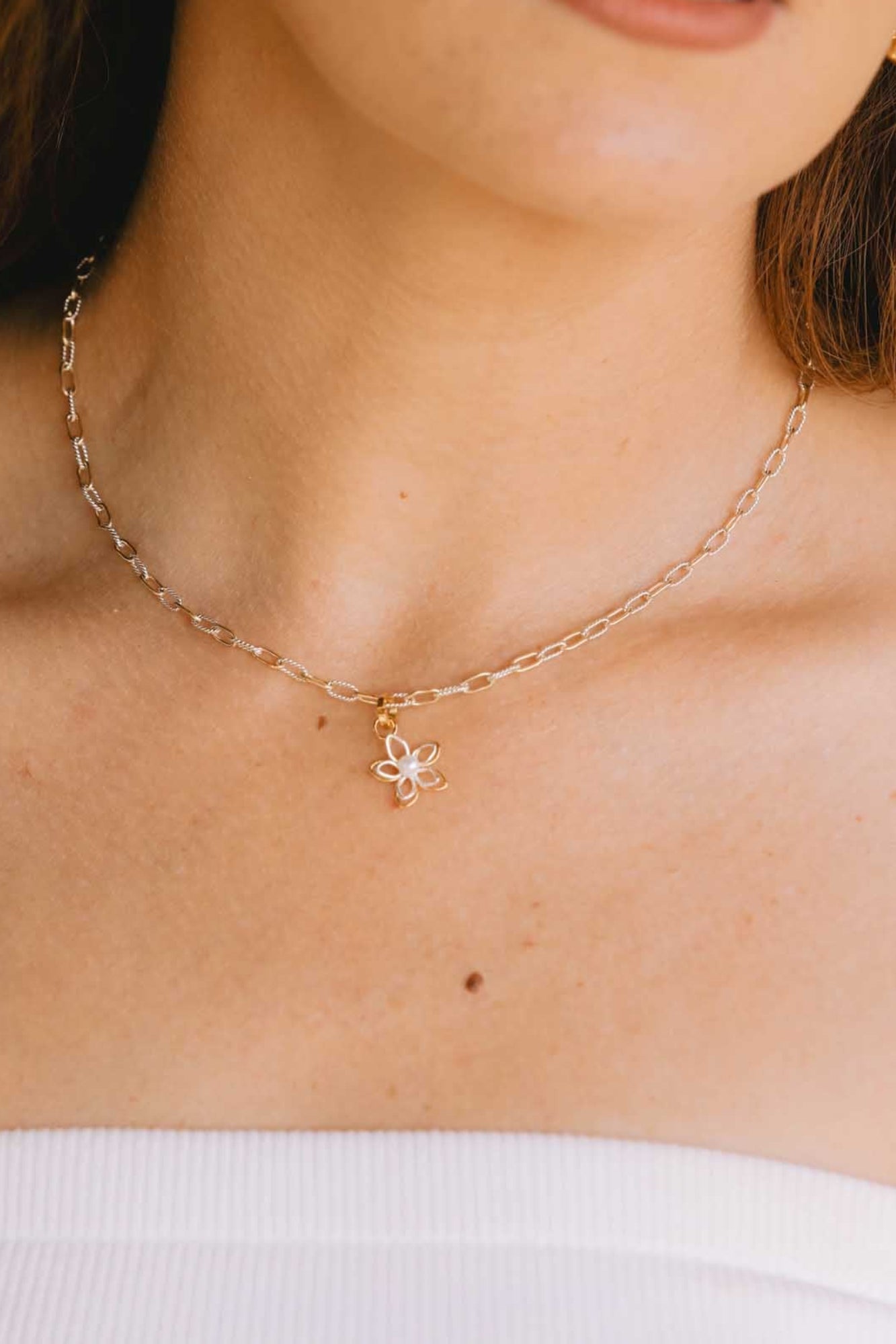 Wire Flower Clarke Charm