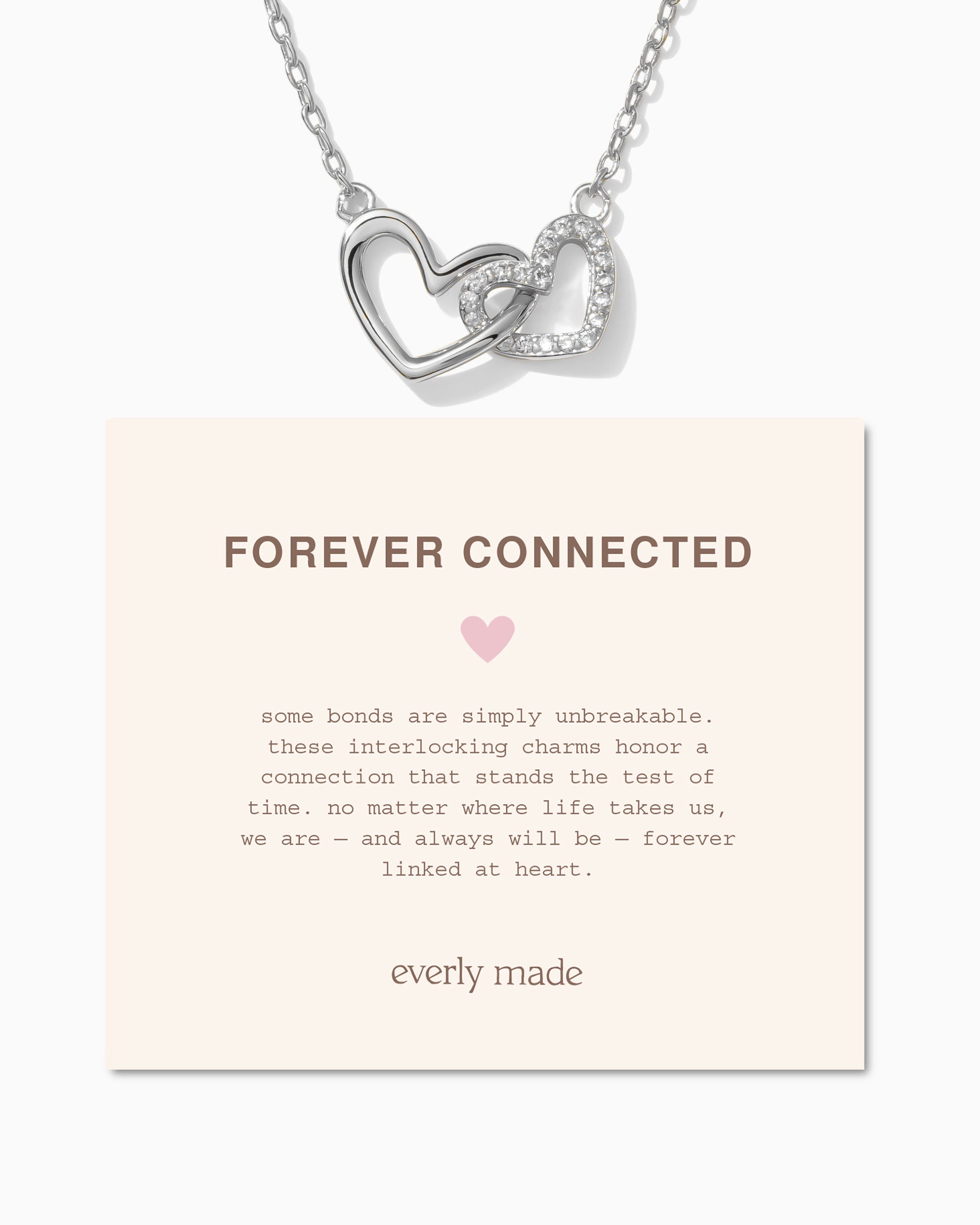 Linked Hearts Necklace • Forever Connected