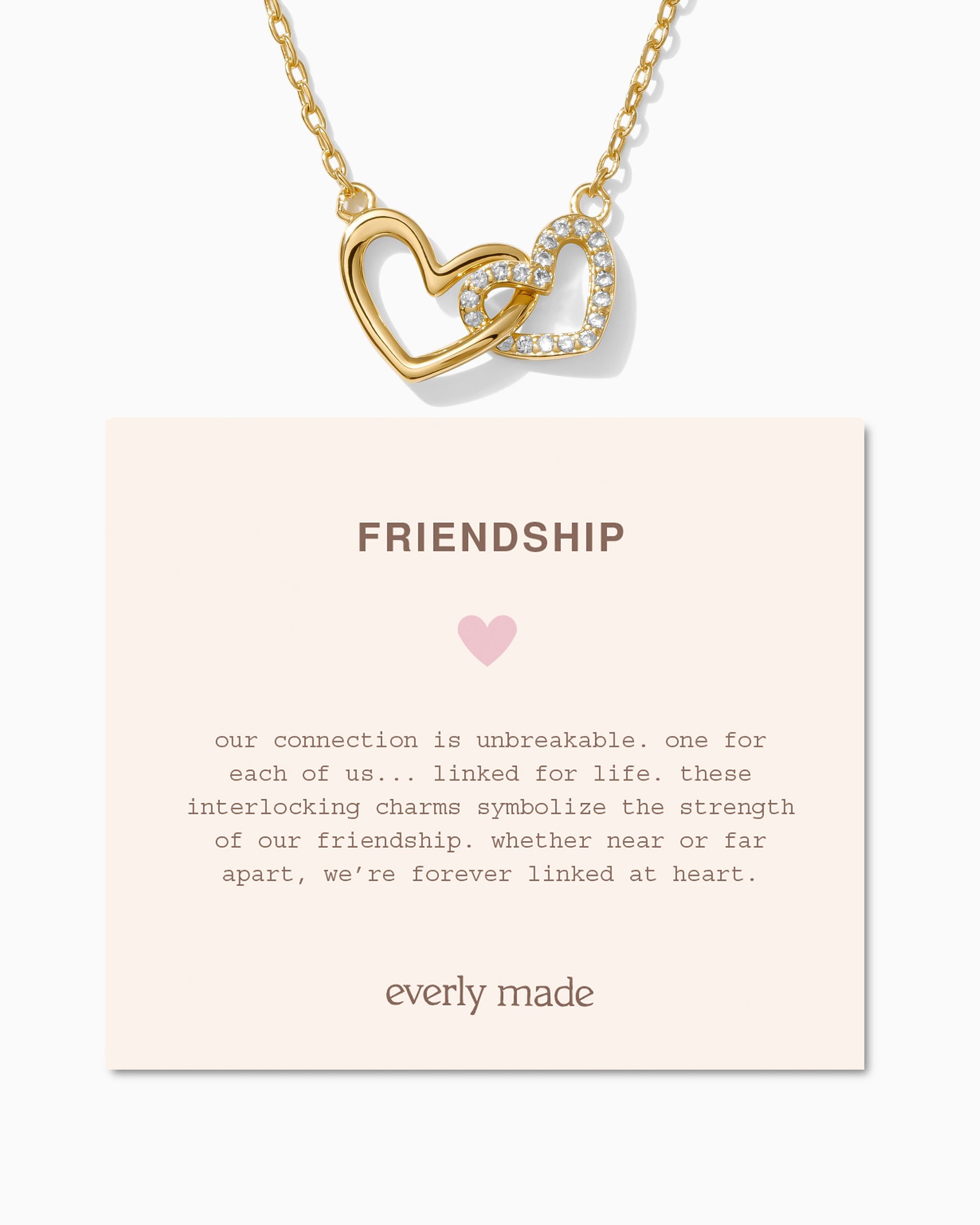 Linked Hearts Necklace • Friendship