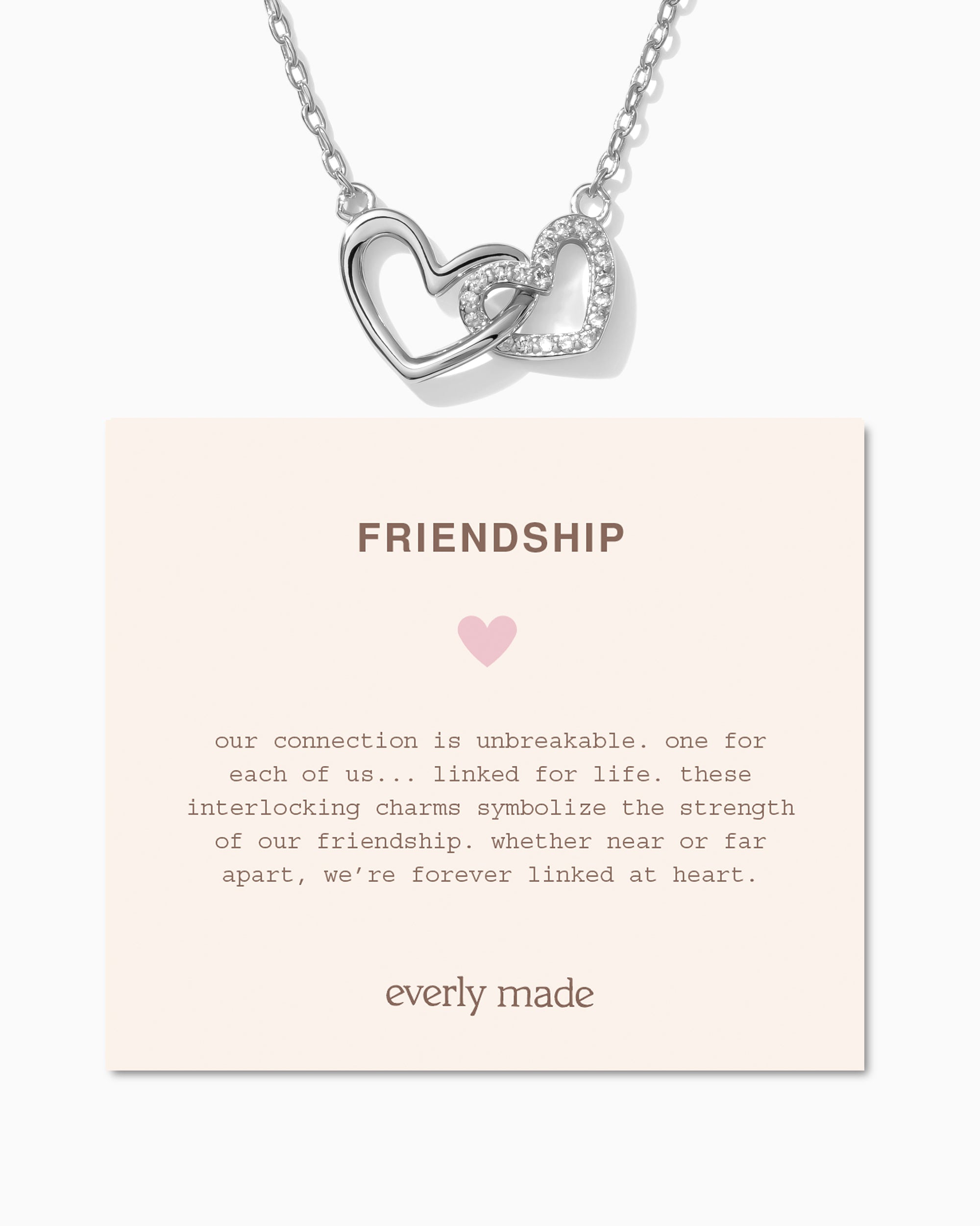 Linked Hearts Necklace • Friendship