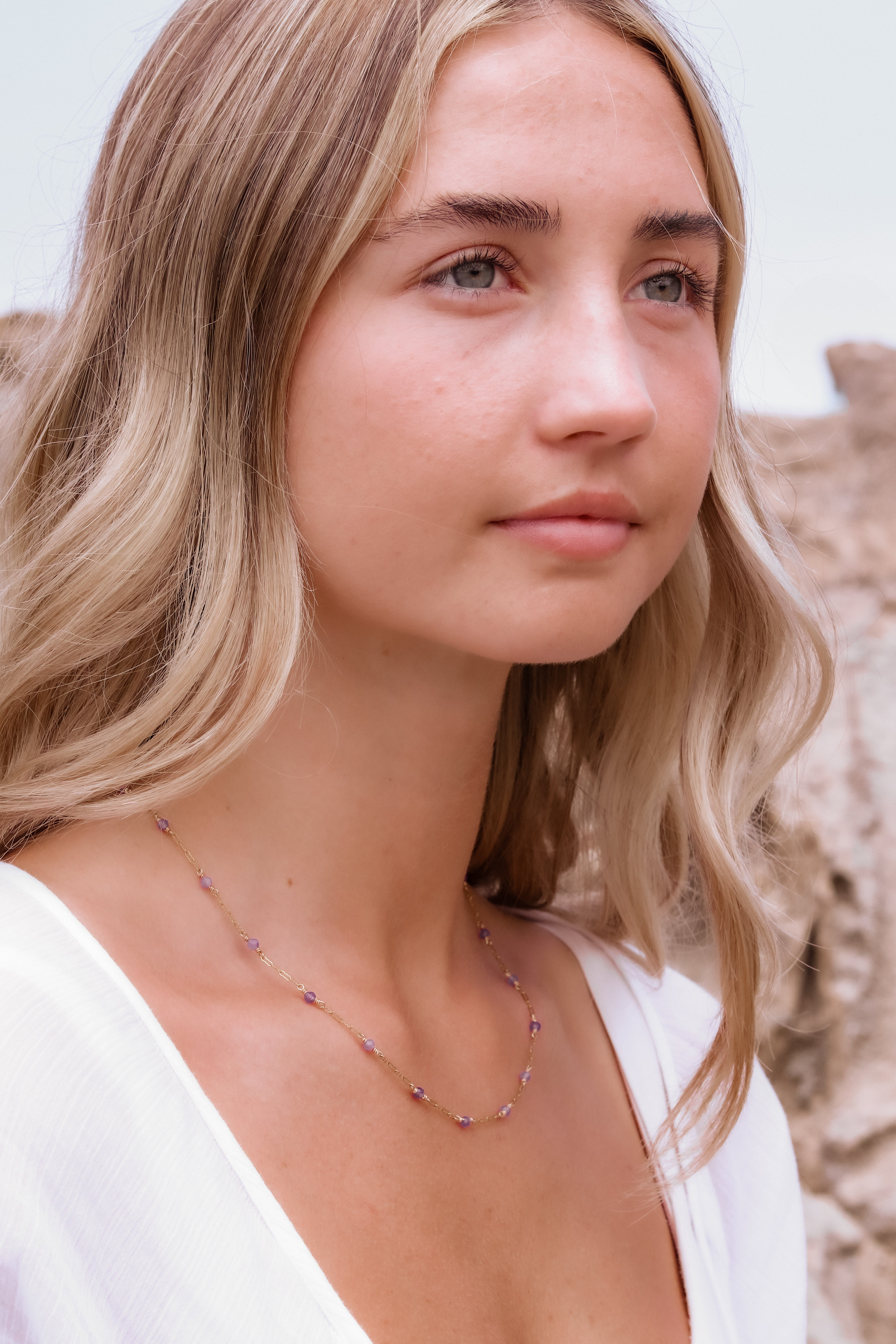 Light Lilac Necklace