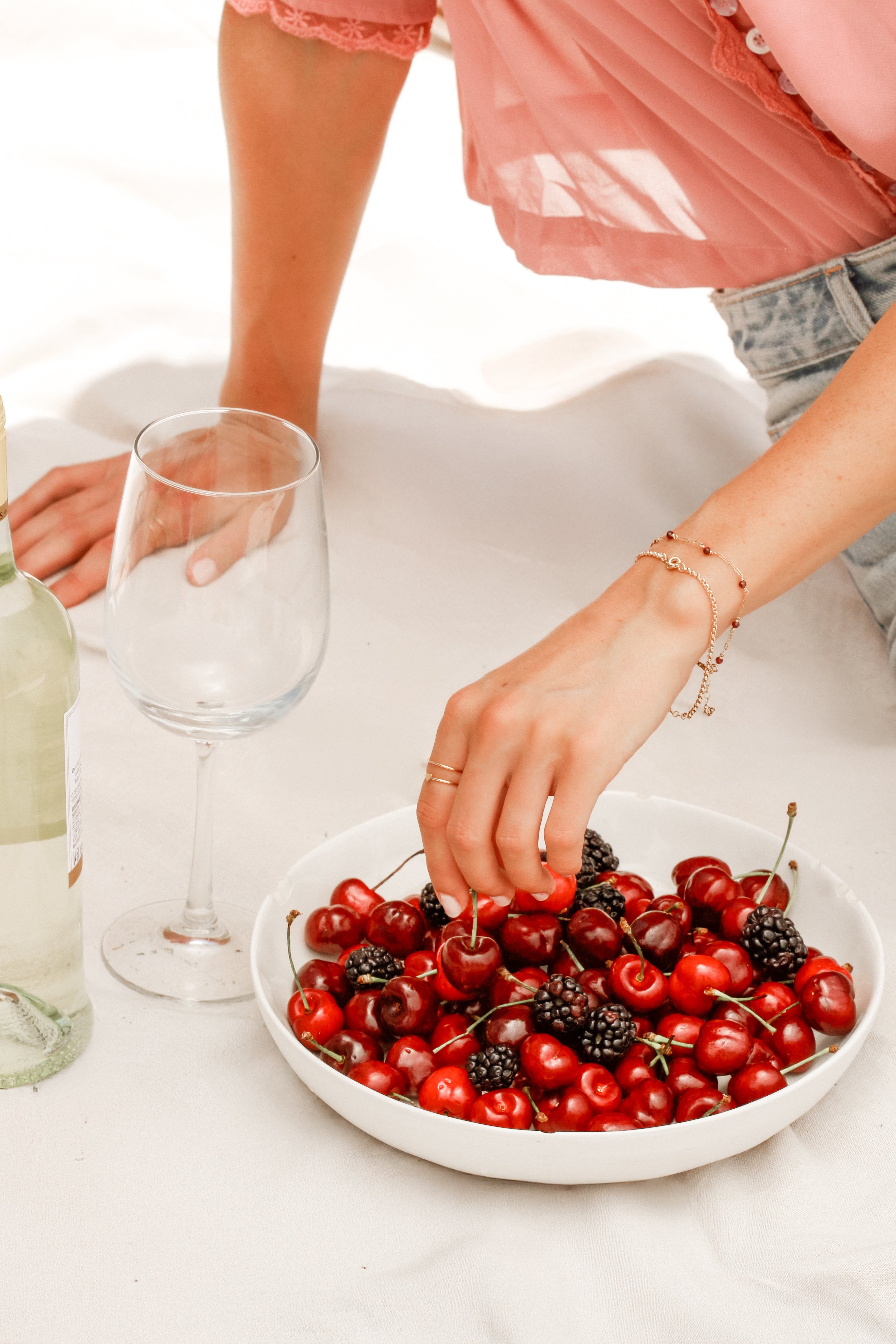Crimson Radiance Bracelet