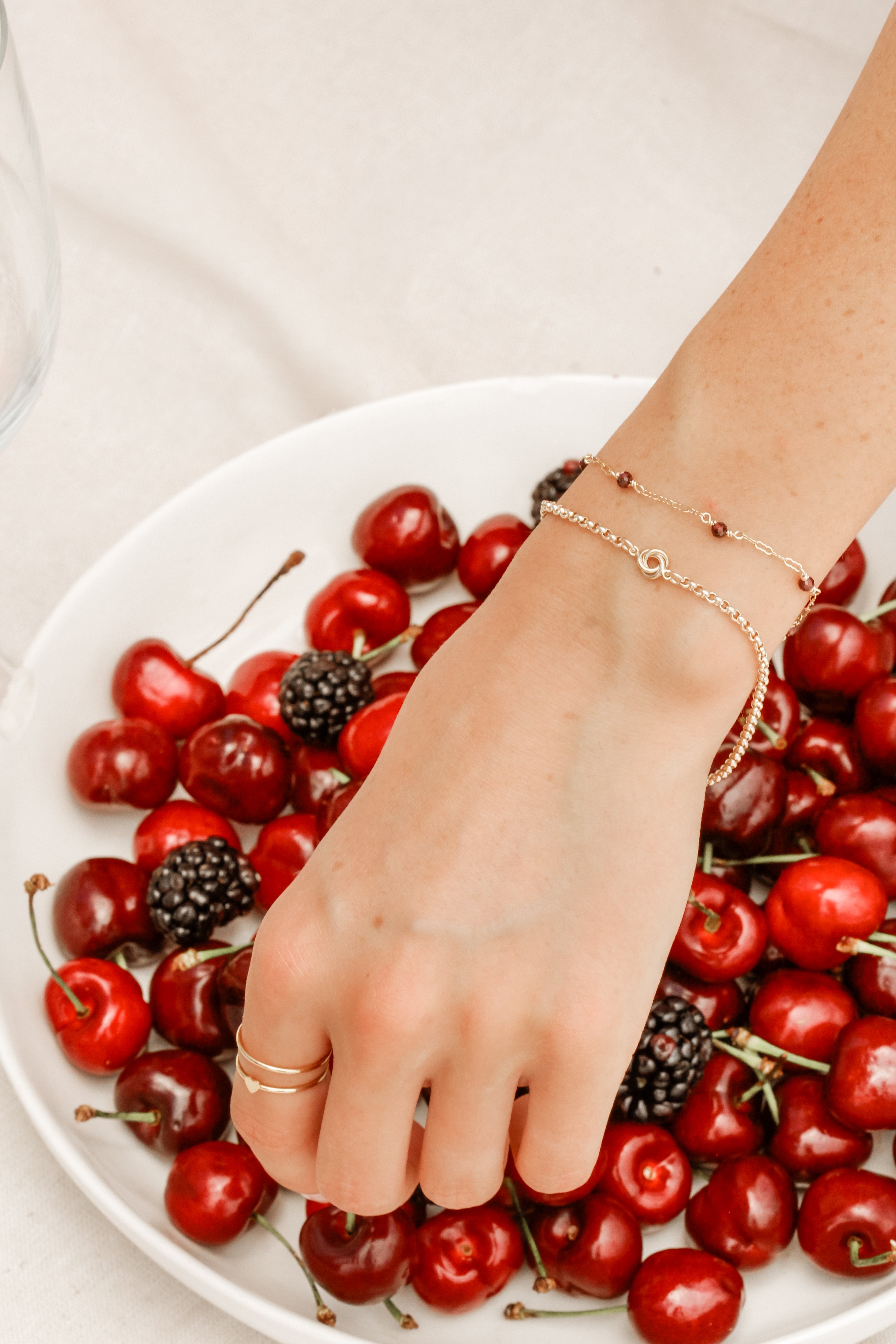 Crimson Radiance Bracelet