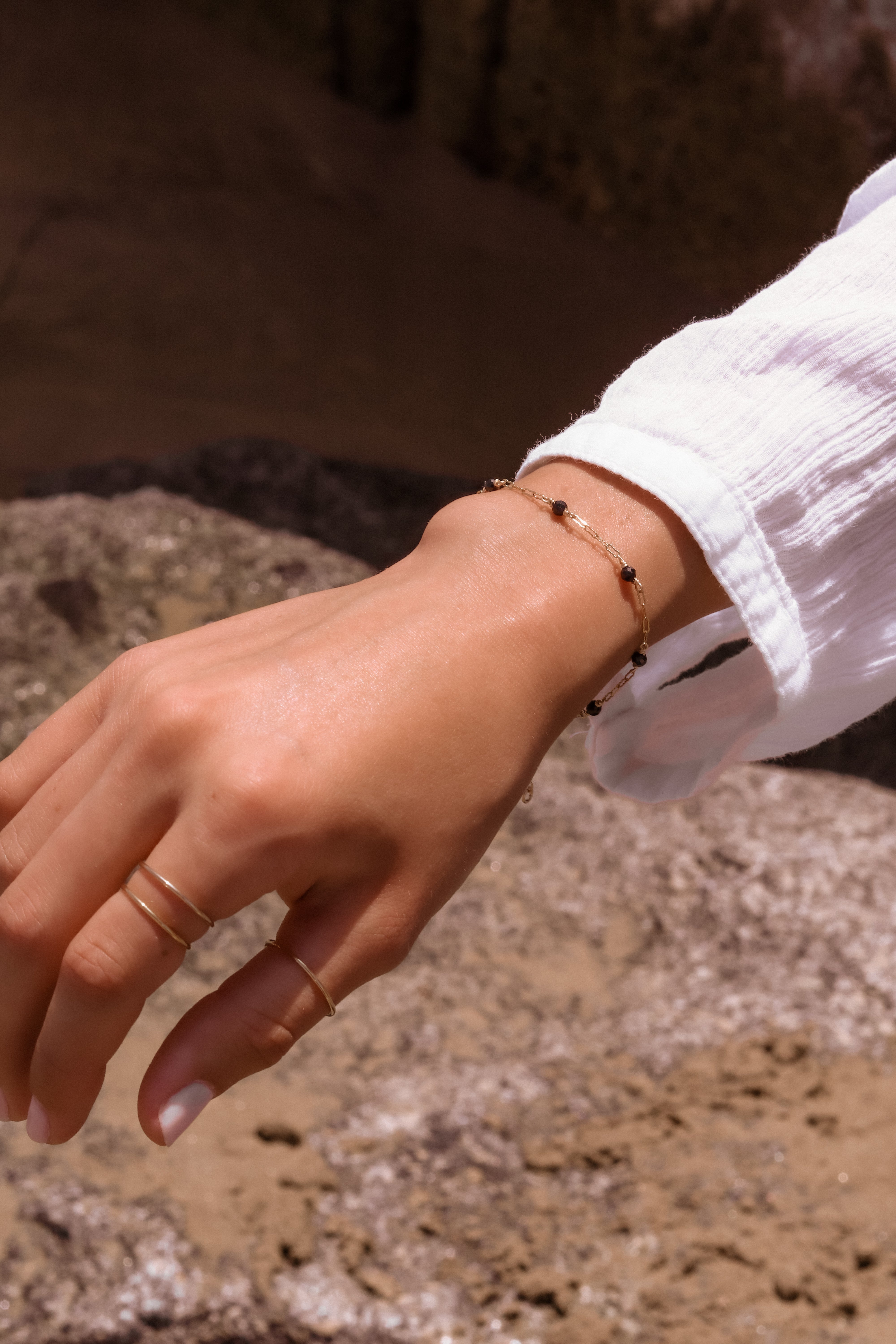 Evelyn's Shield Bracelet