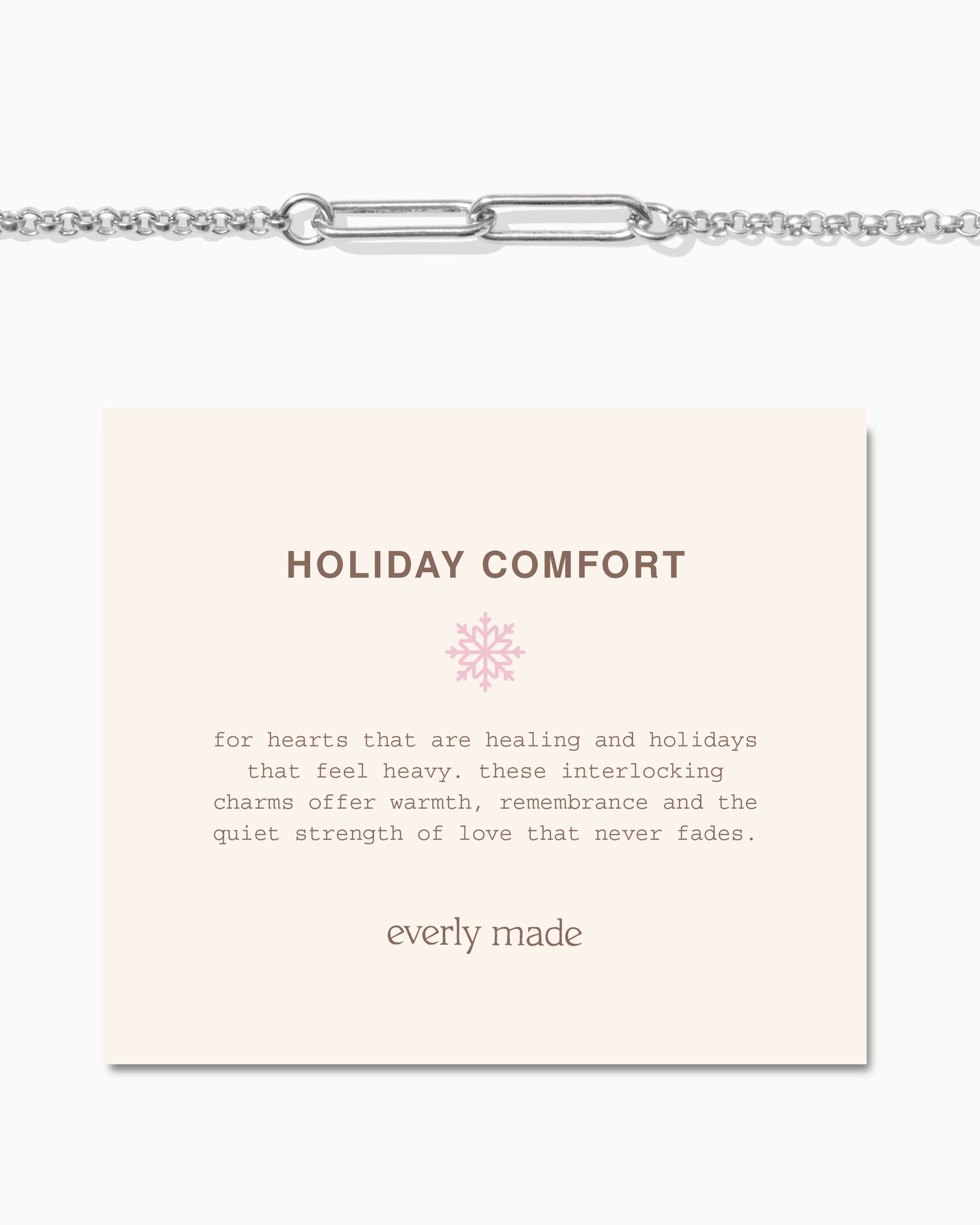Linked Bracelet • Holiday Comfort