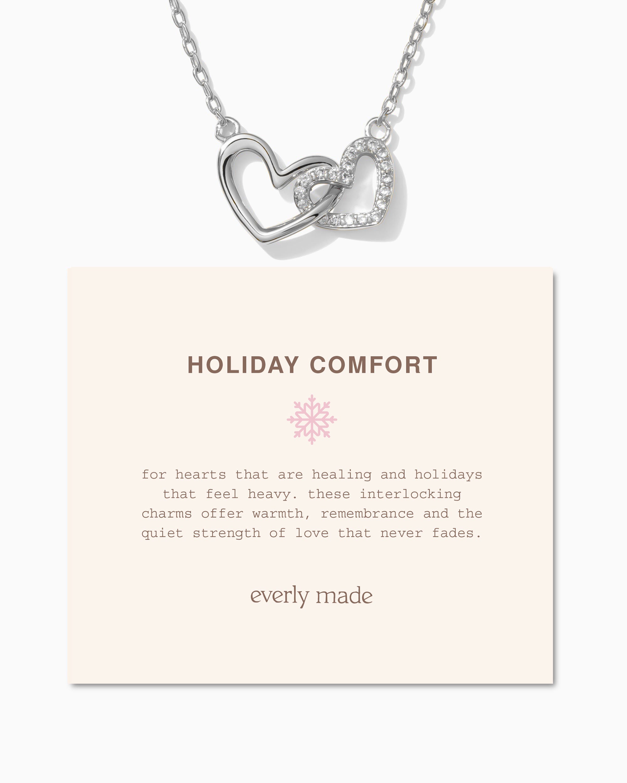 Linked Hearts Necklace • Holiday Comfort