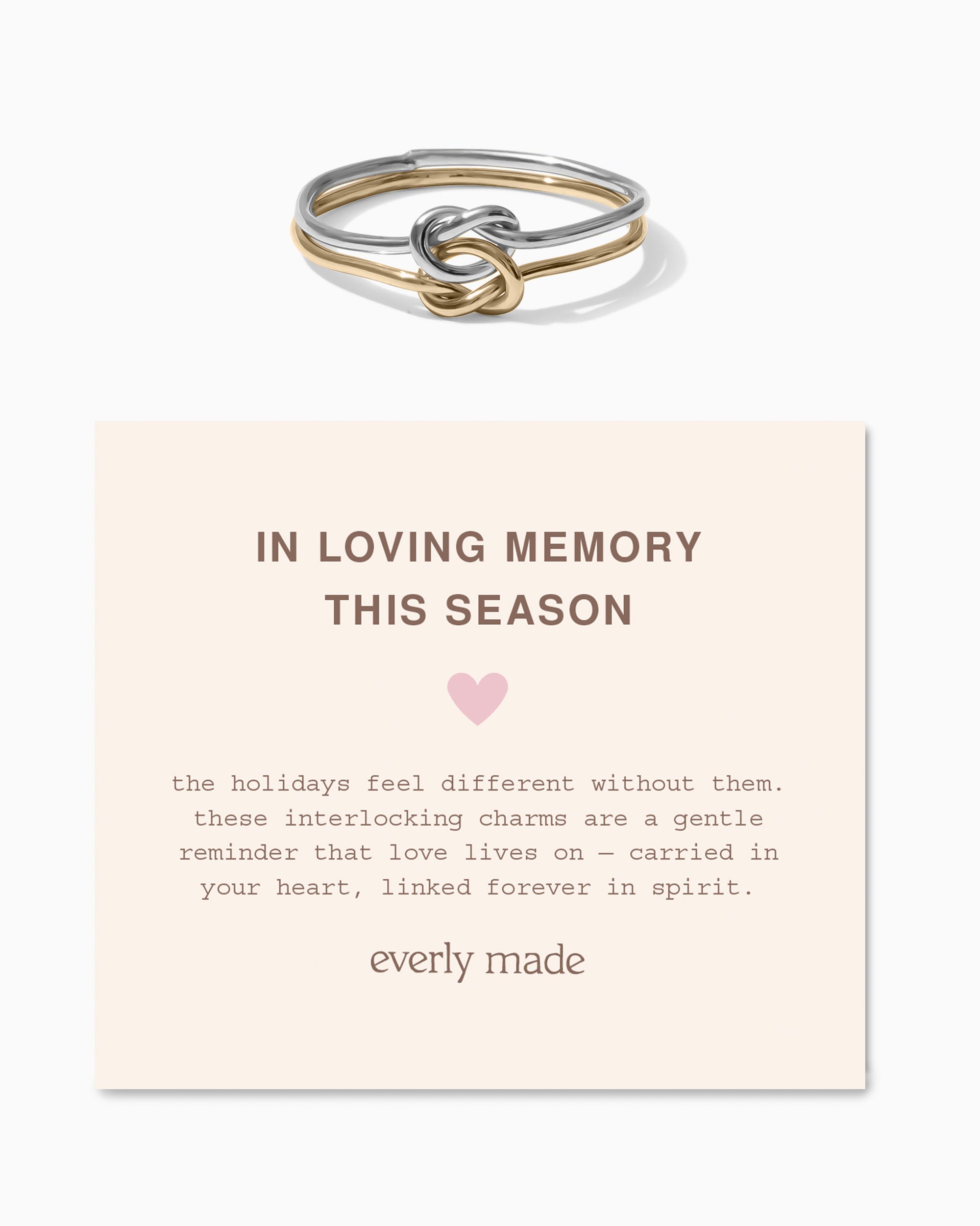 Linked Ring • In Loving Memory This Season