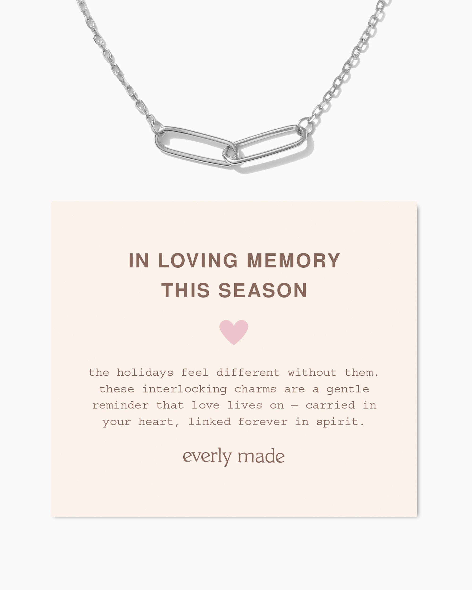 Linked Necklace • In Loving Memory This Season