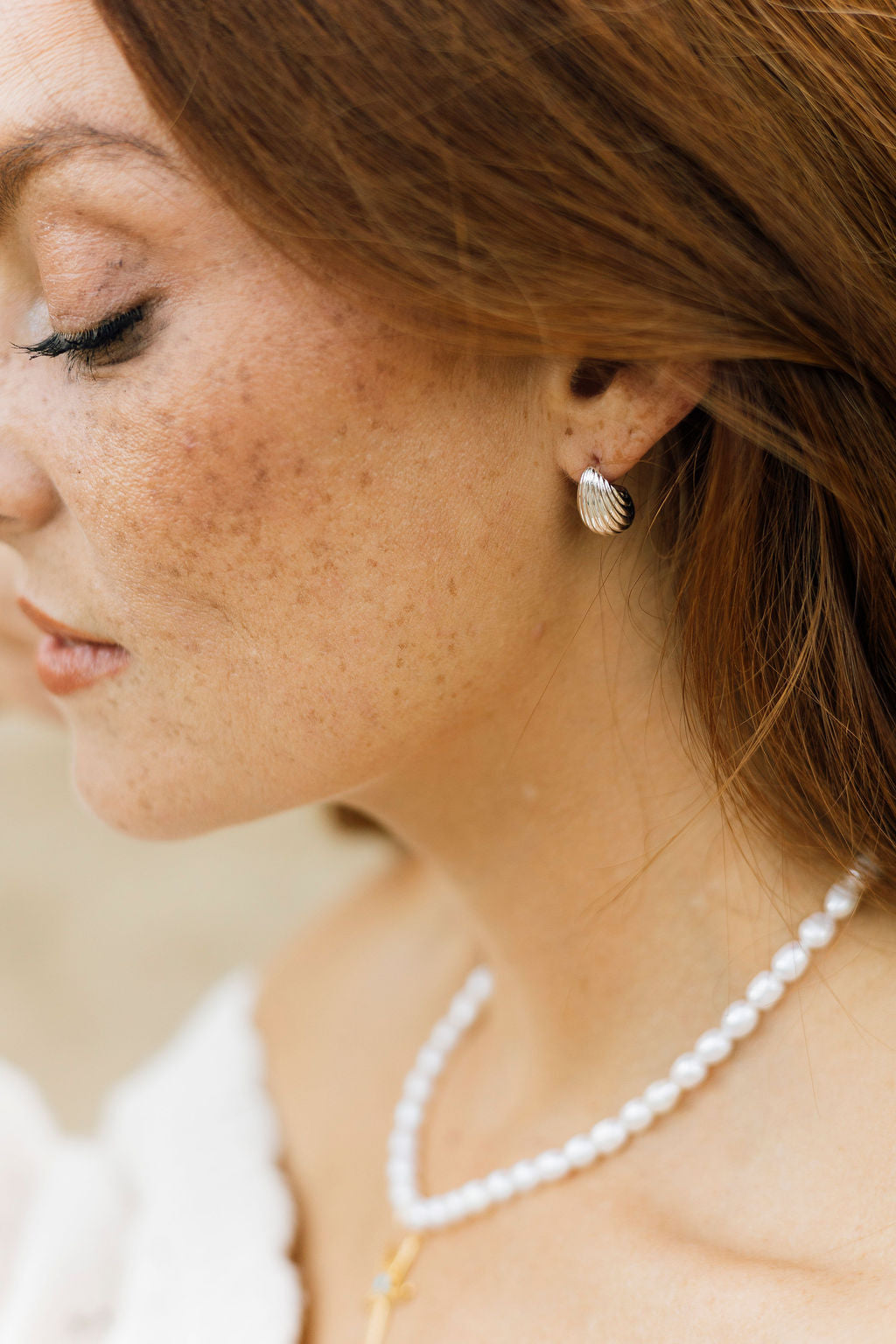 Driftwood Shell Earrings