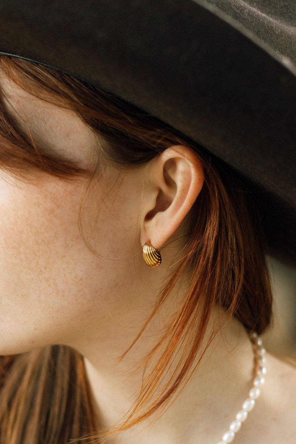 Driftwood Shell Earrings