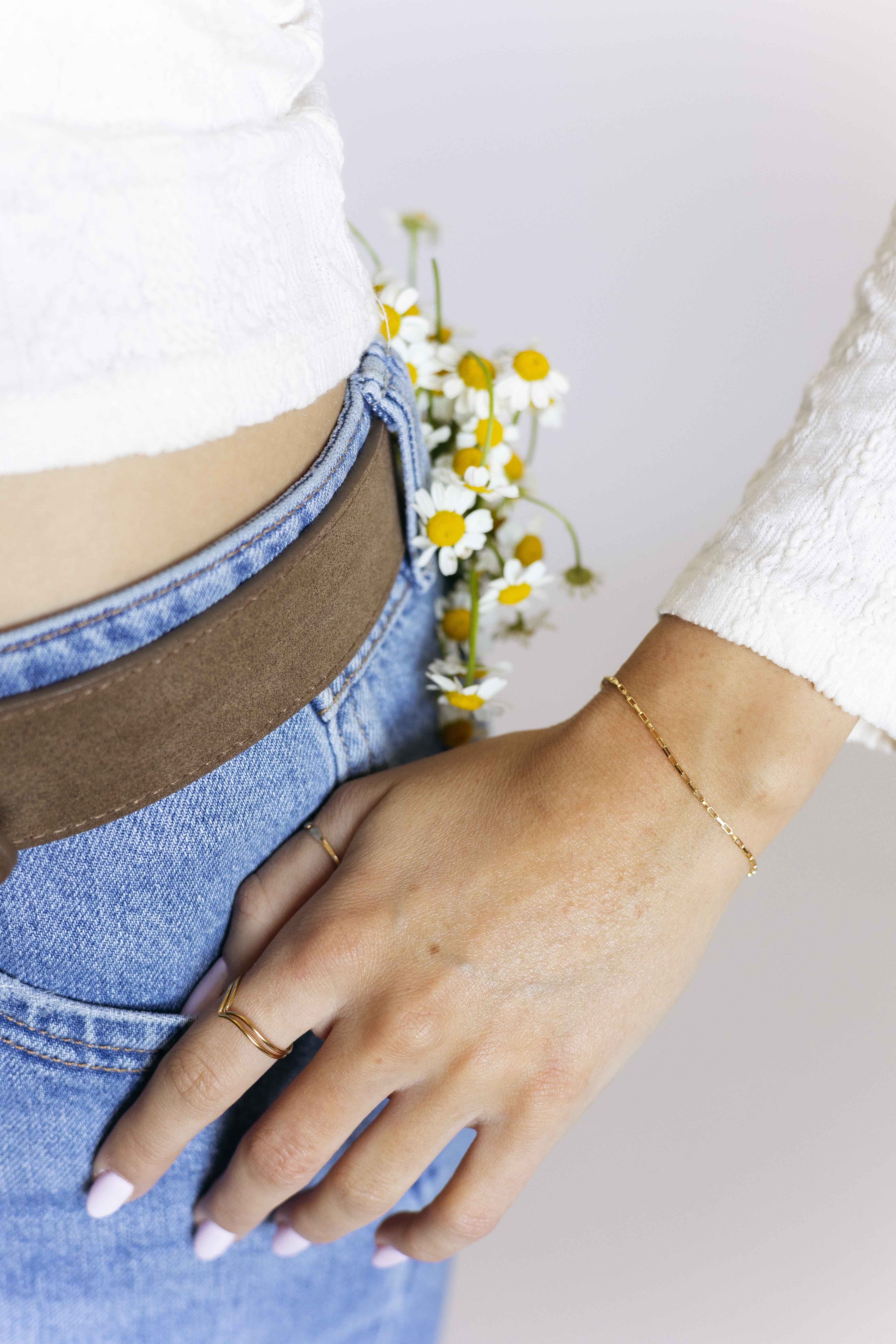 Blake Box Chain Bracelet