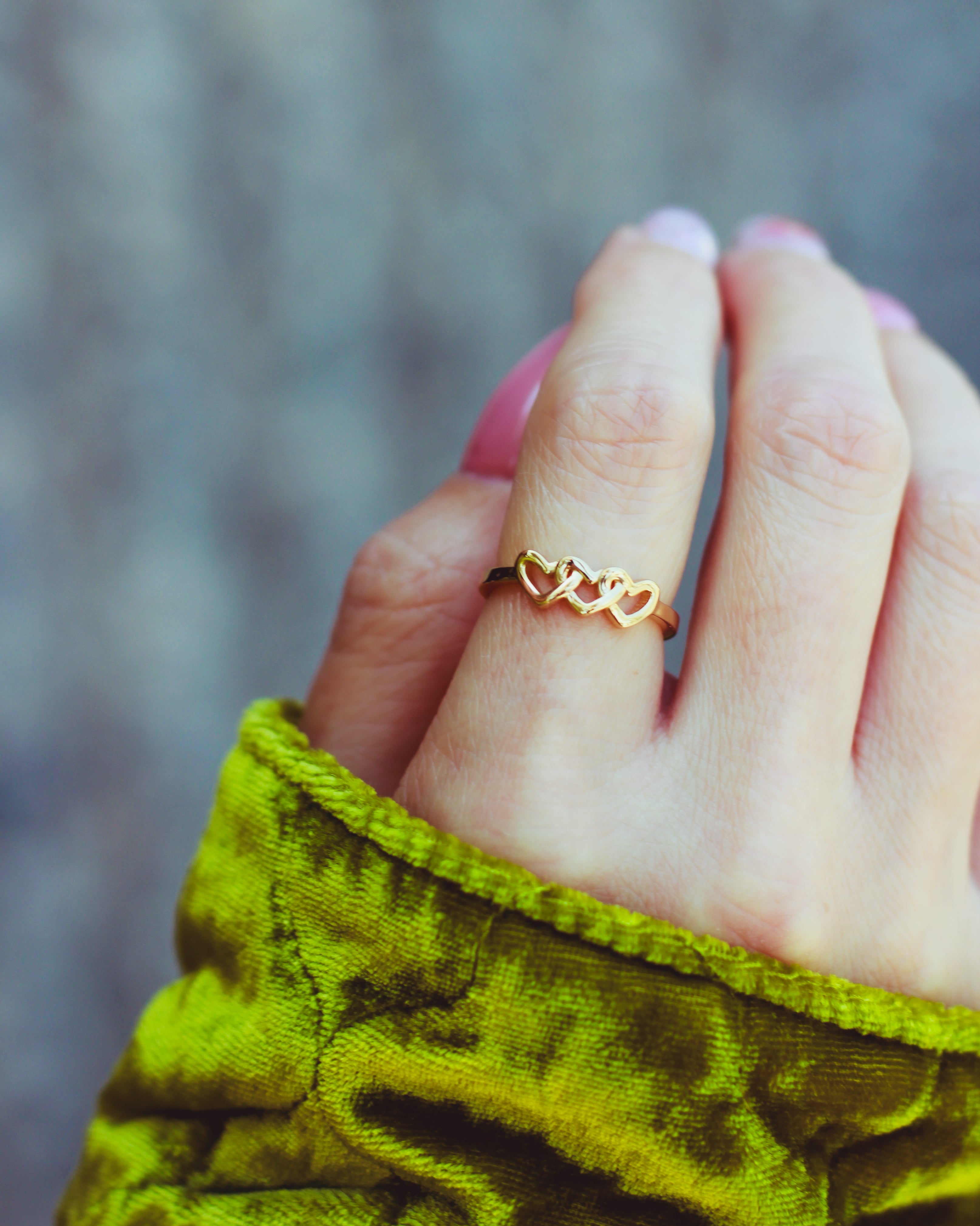Linked Hearts Ring • Always With You