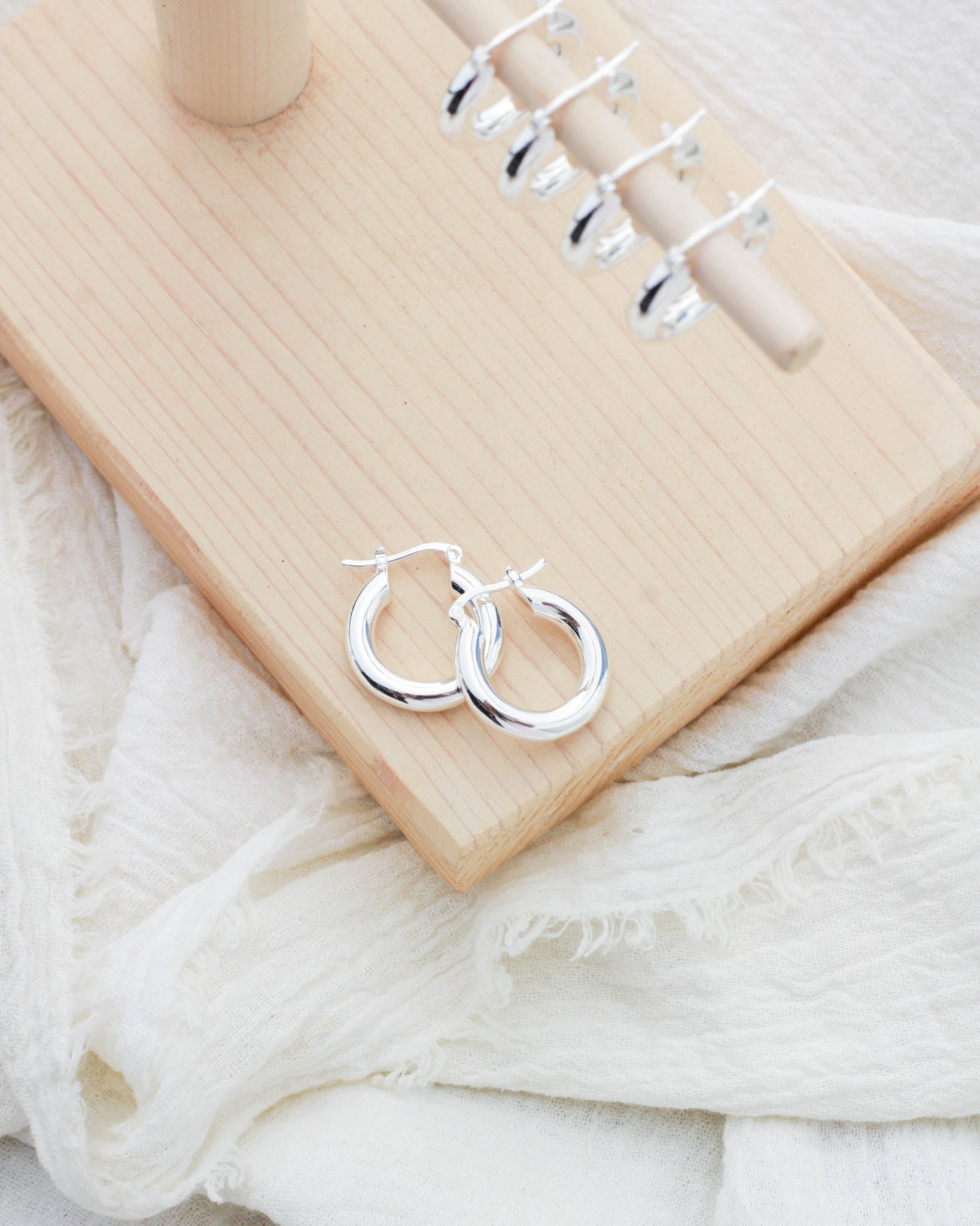 Juniper Hoop Earrings