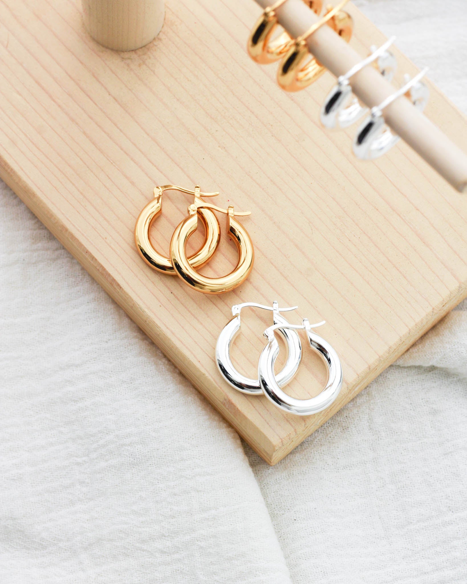 Juniper Hoop Earrings