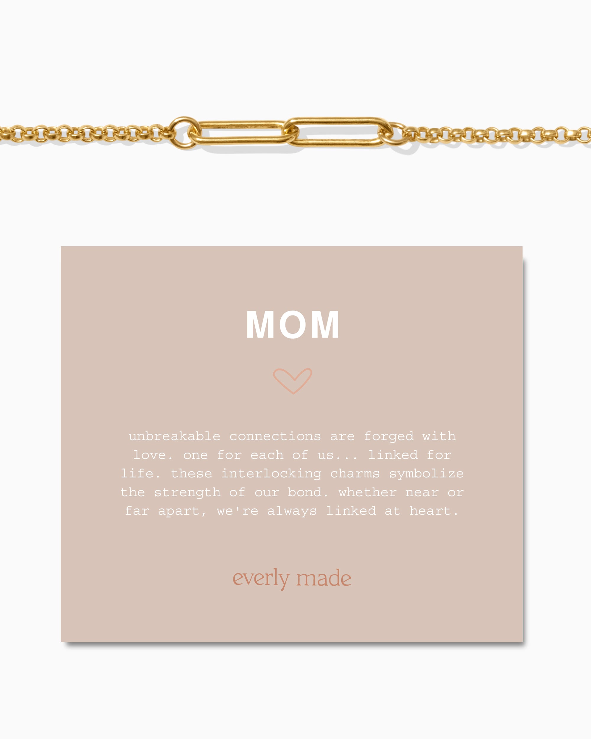 Linked Bracelet • Mom