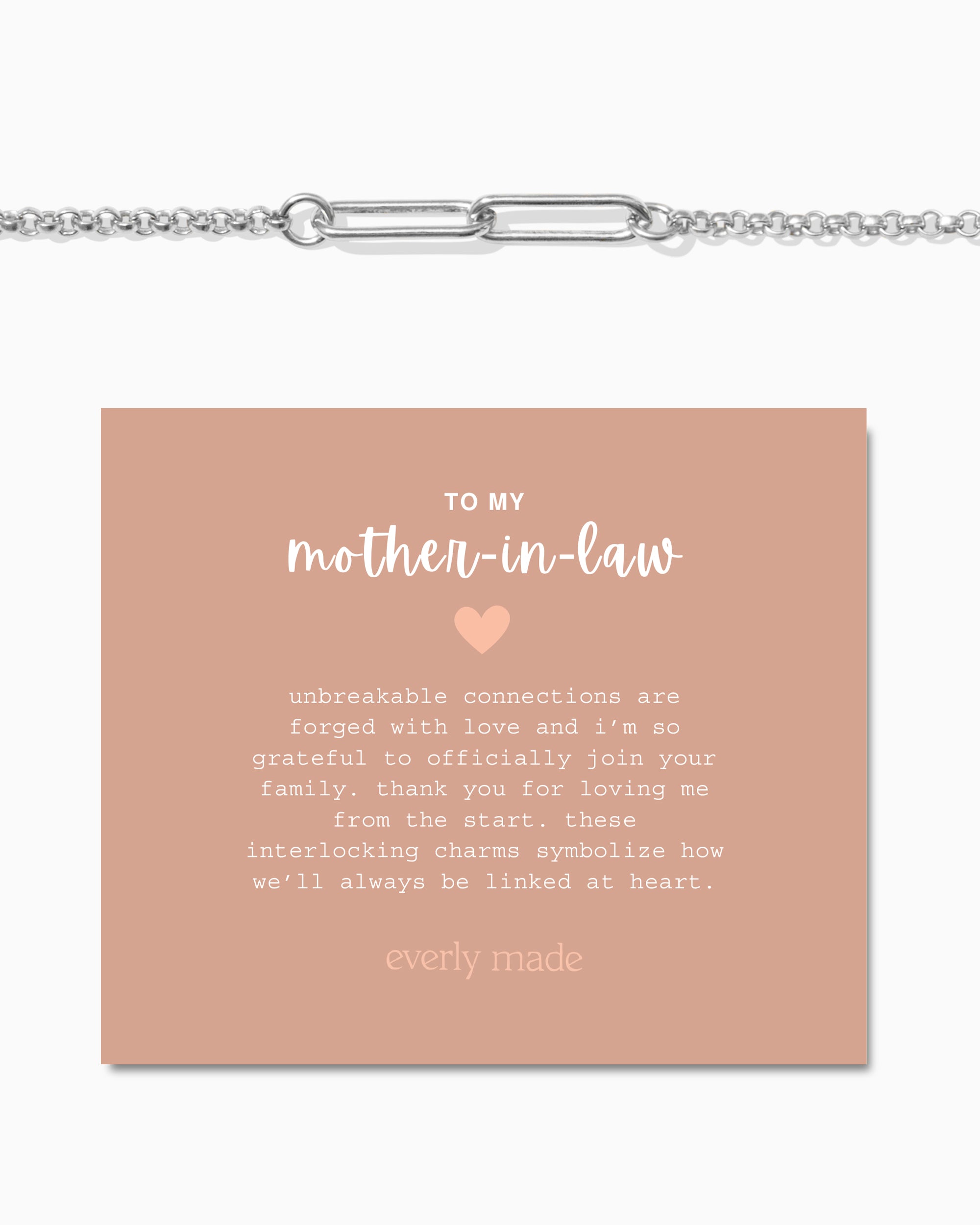 Linked Bracelet • Mother-in-Law