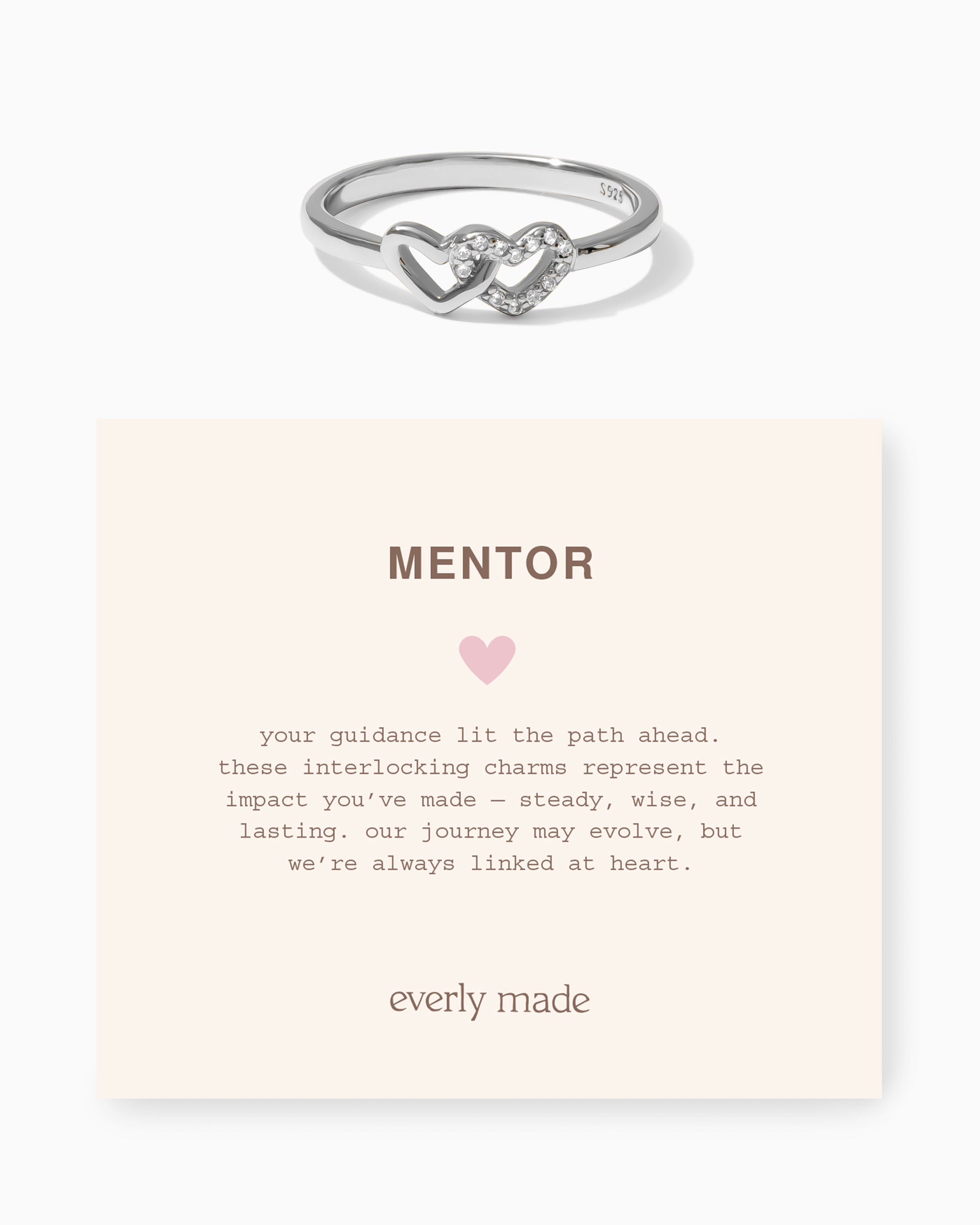 Linked Hearts CZ Ring • Mentor (Final Sale)