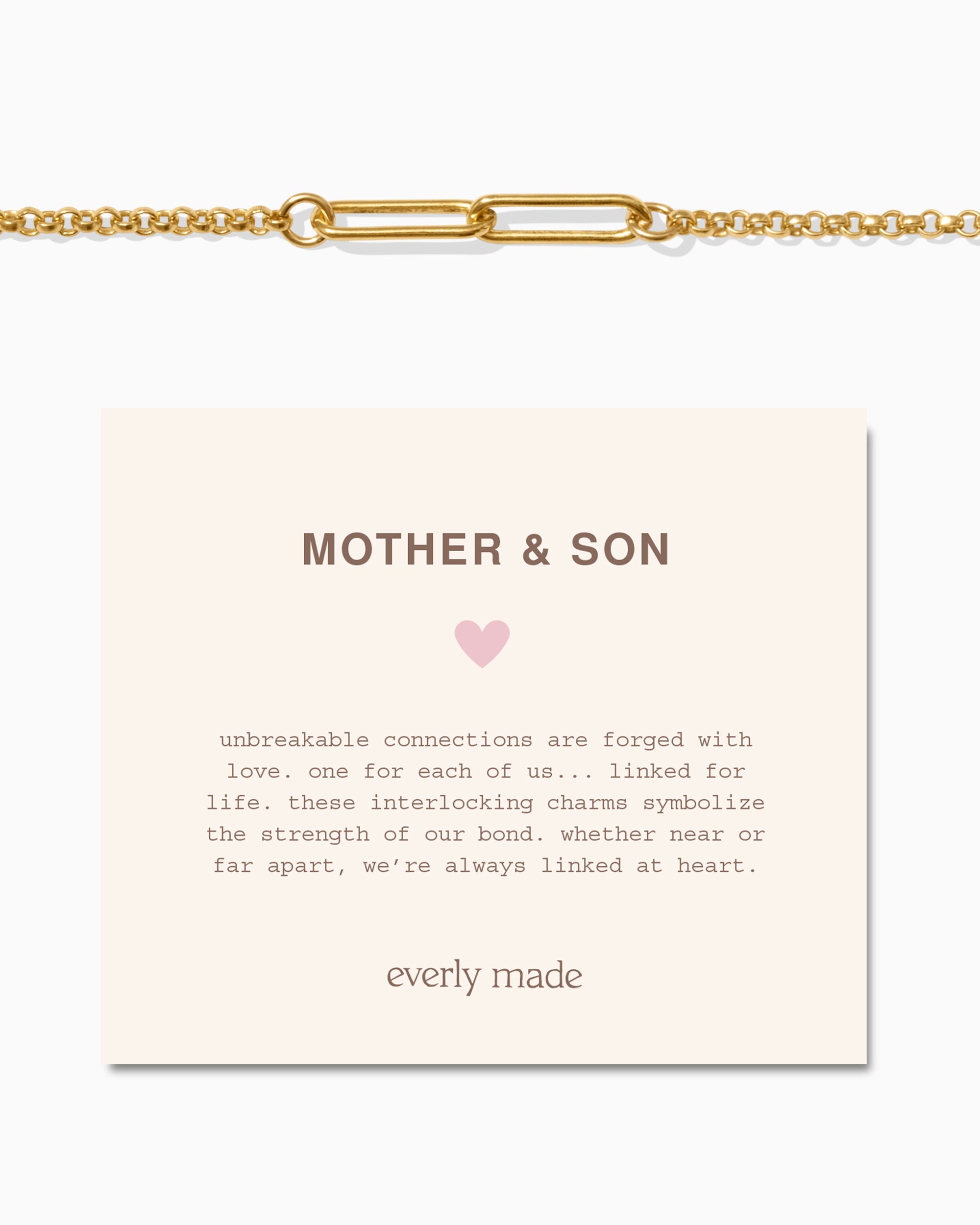 Linked Bracelet • Mother & Son