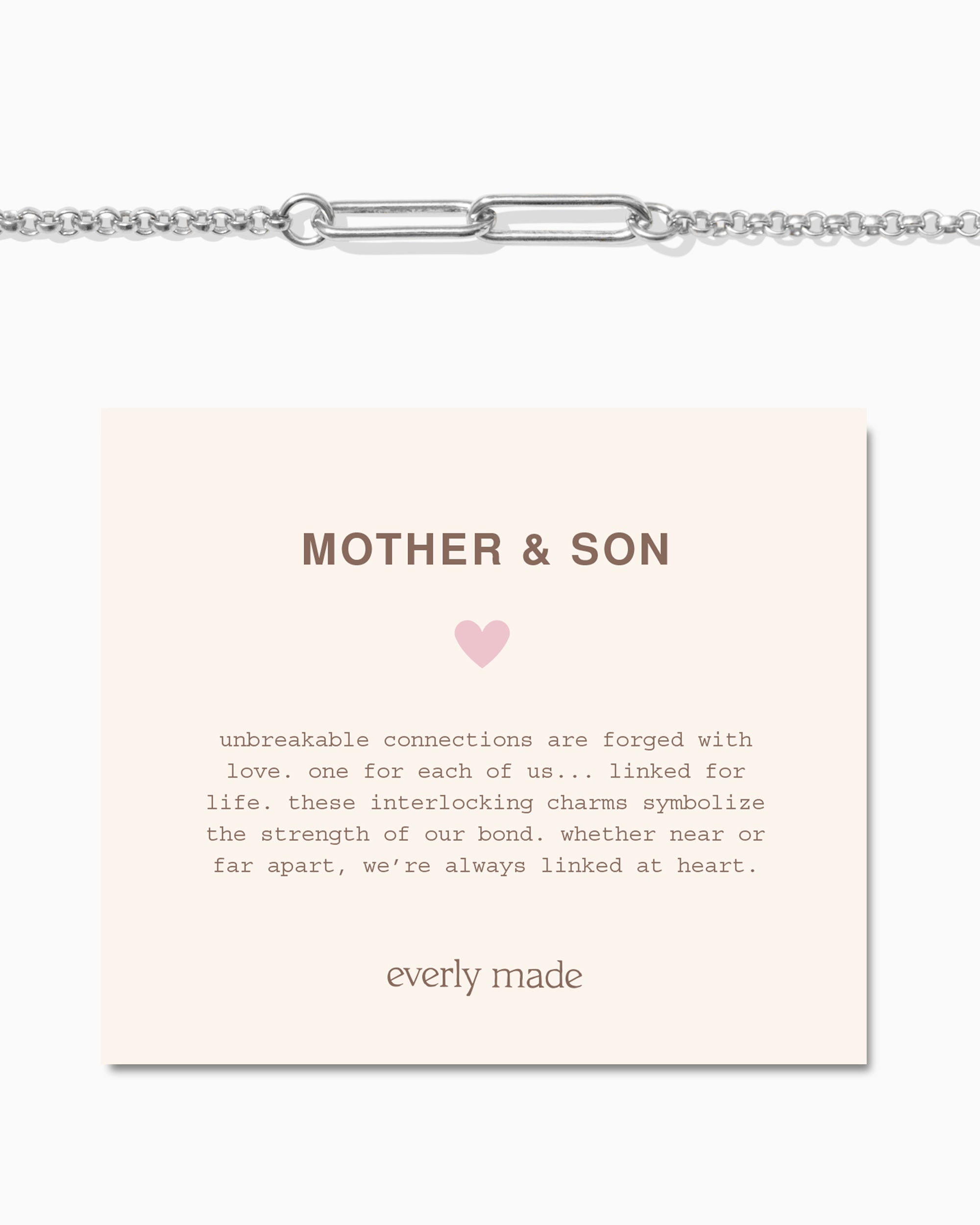 Linked Bracelet • Mother & Son