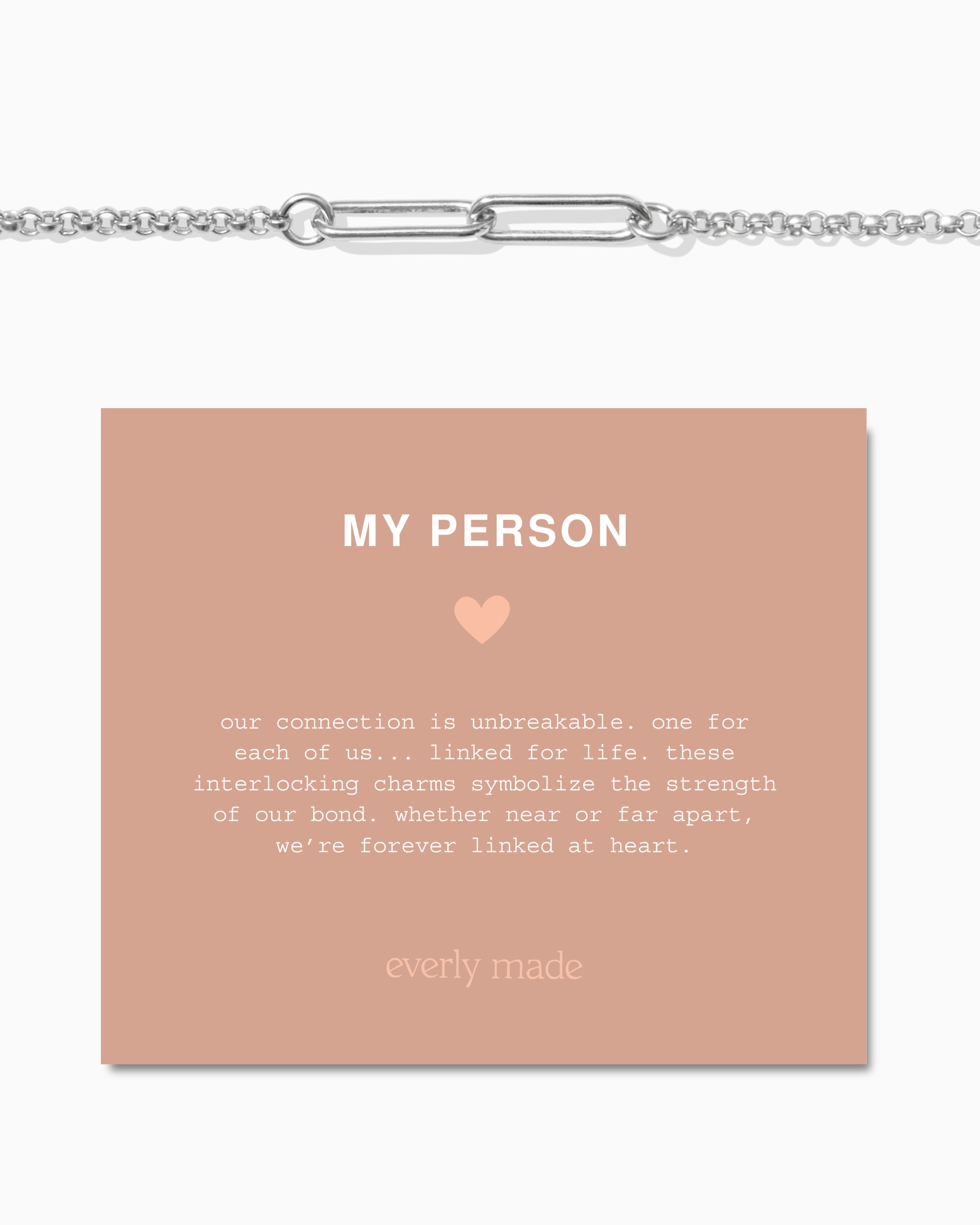 Linked Bracelet • My Person