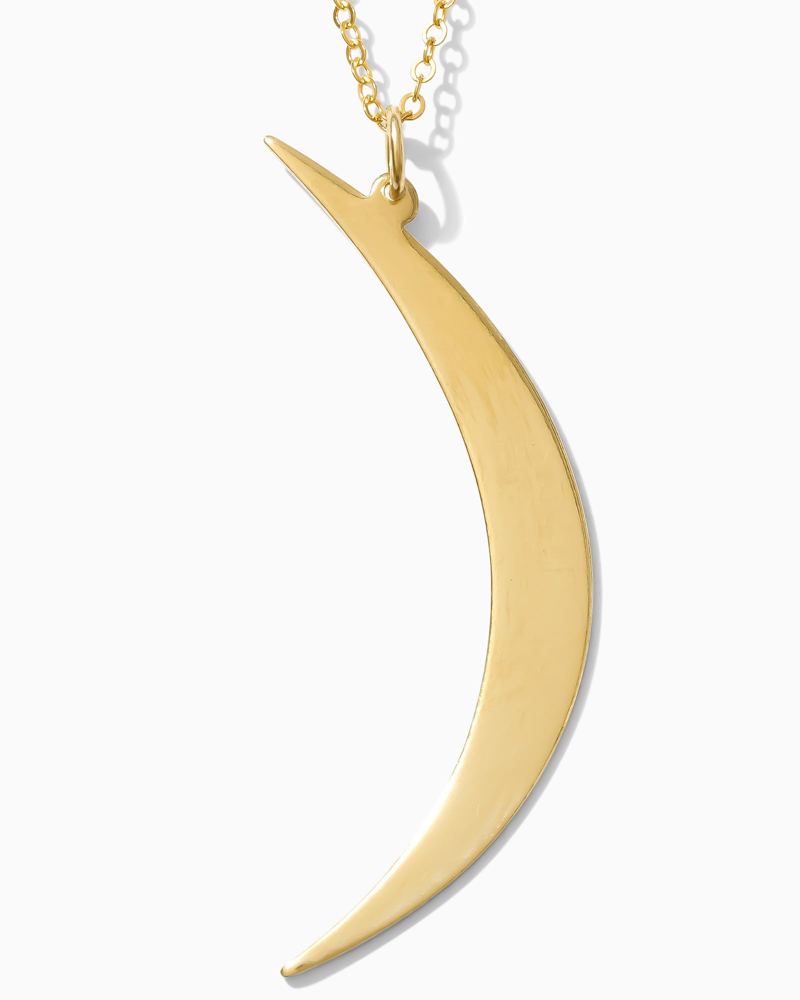 Waxing Crescent Moon Necklace