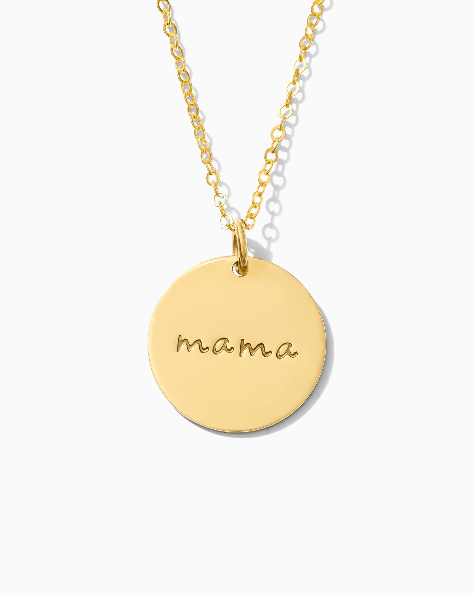 Large Mama Disc 16mm Necklace