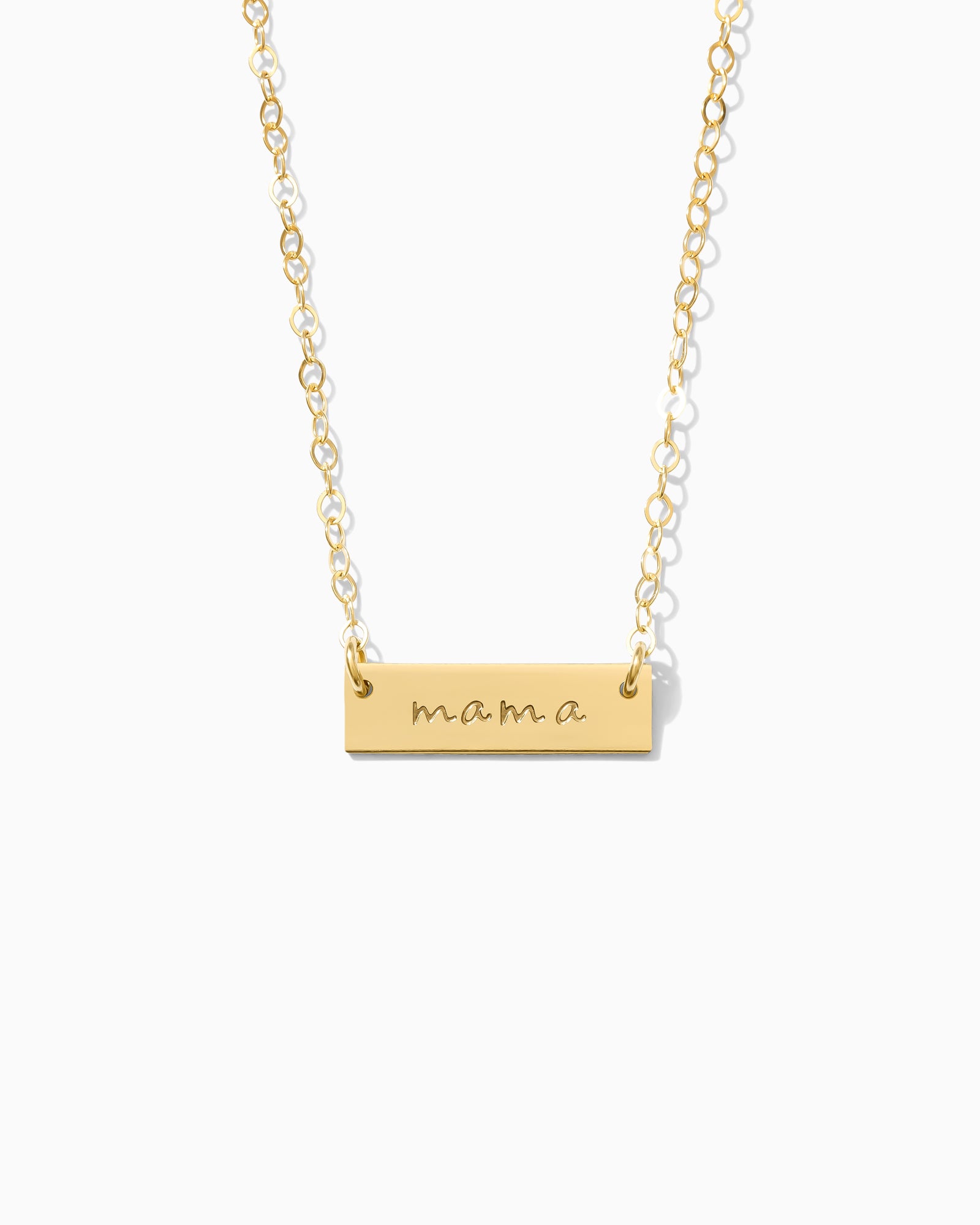 Mama Mini Bar Necklace Everly Made