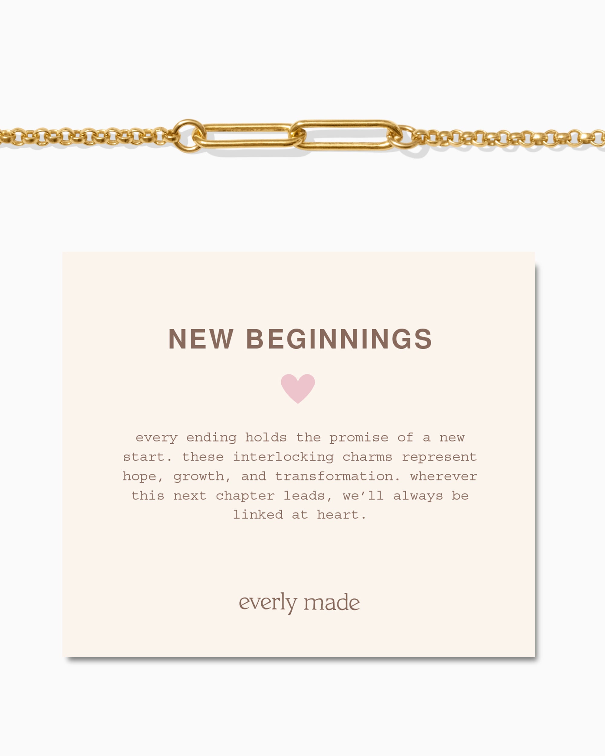 Linked Bracelet • New Beginnings