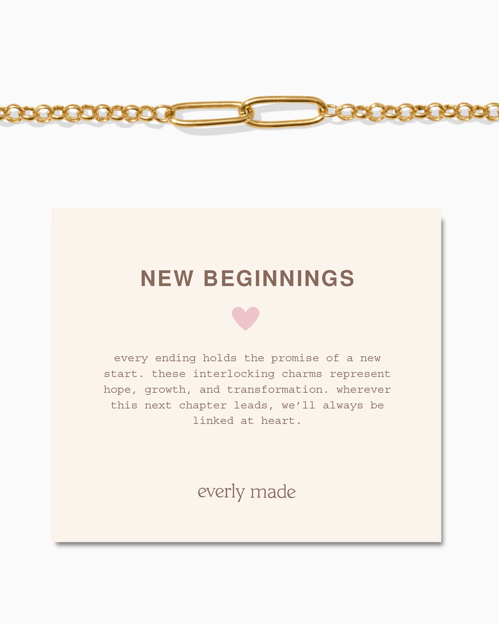 Linked Bracelet • New Beginnings