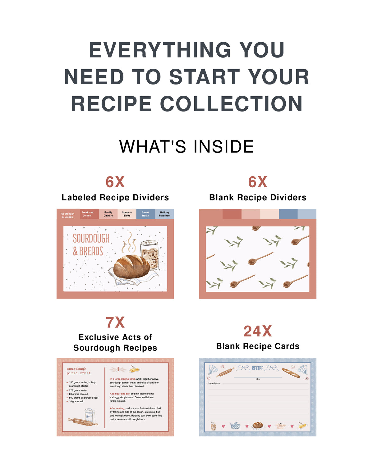 *PREORDER* Acts of Sourdough Recipe Box