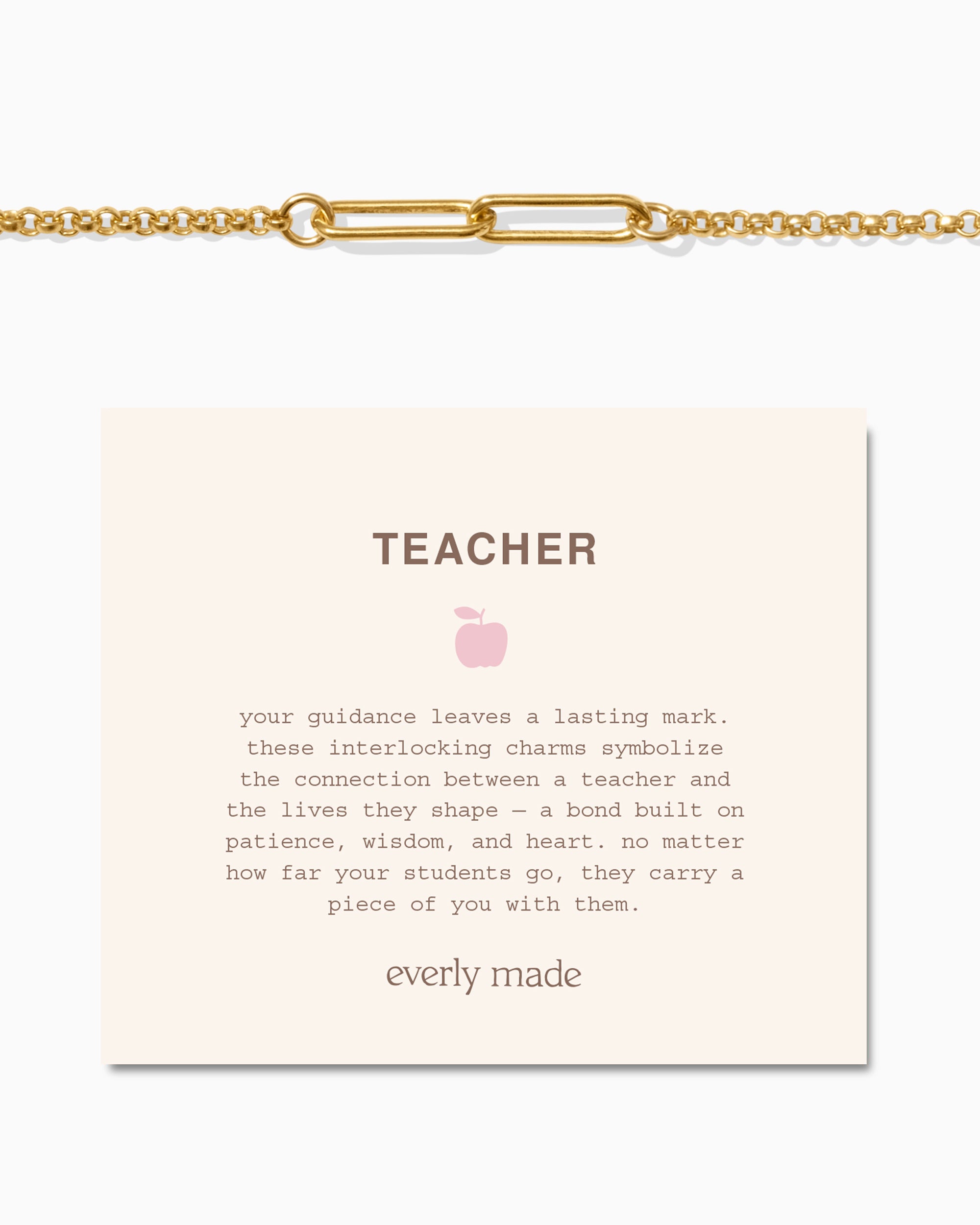 Linked Bracelet • Teacher
