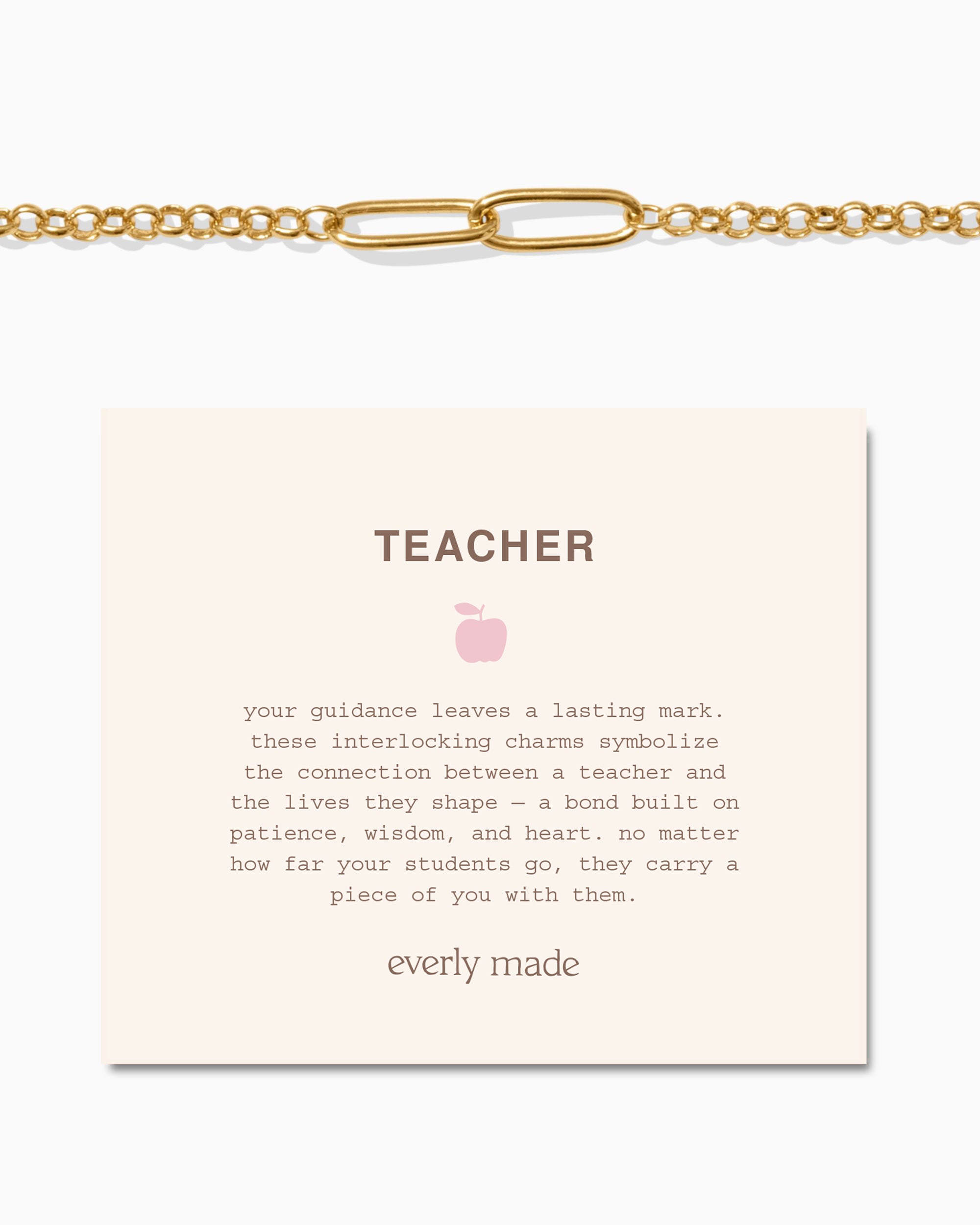 Linked Bracelet • Teacher